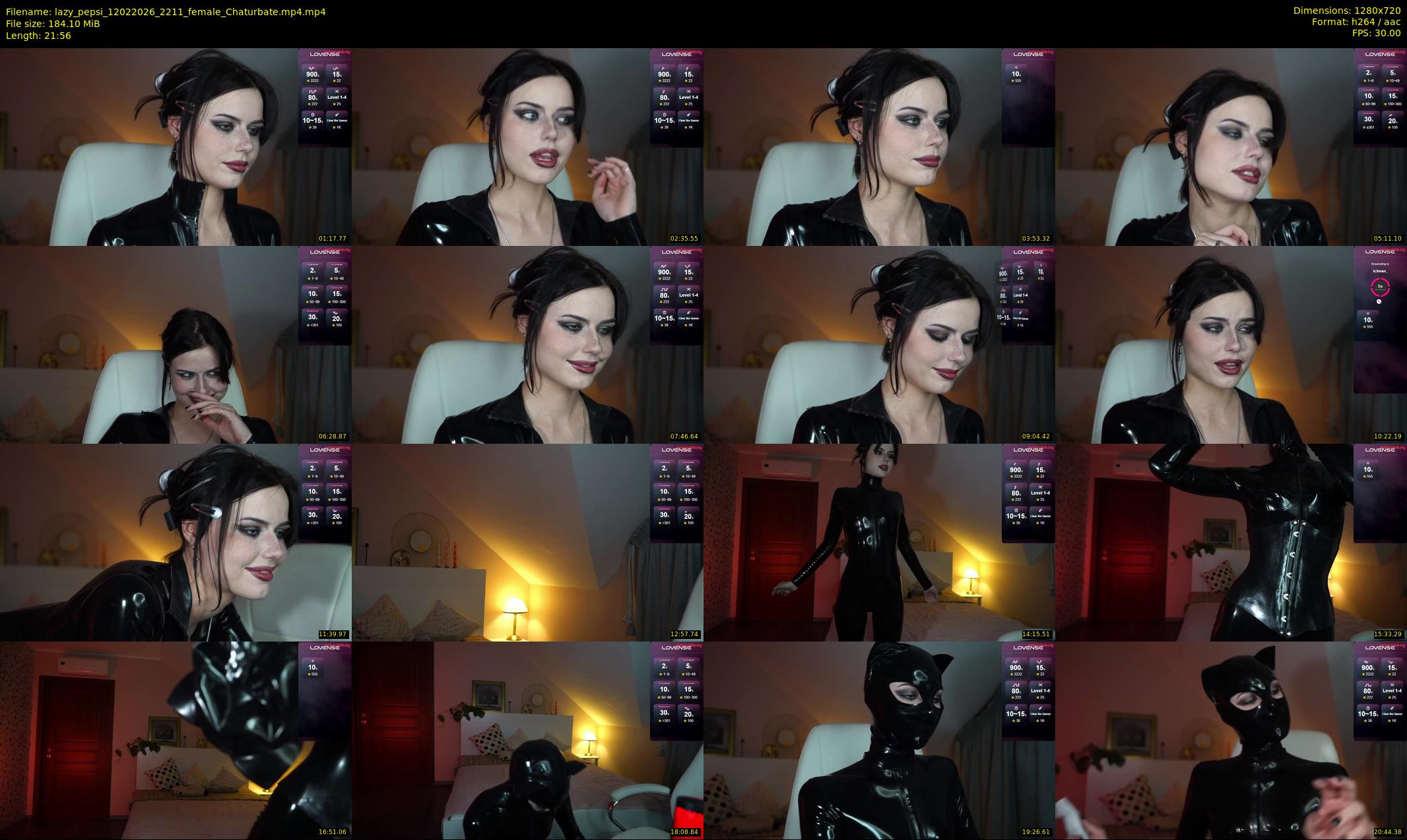 lazy_pepsi — 22 minute Chaturbate female cam show recording, 720p, Feb 12, 2026