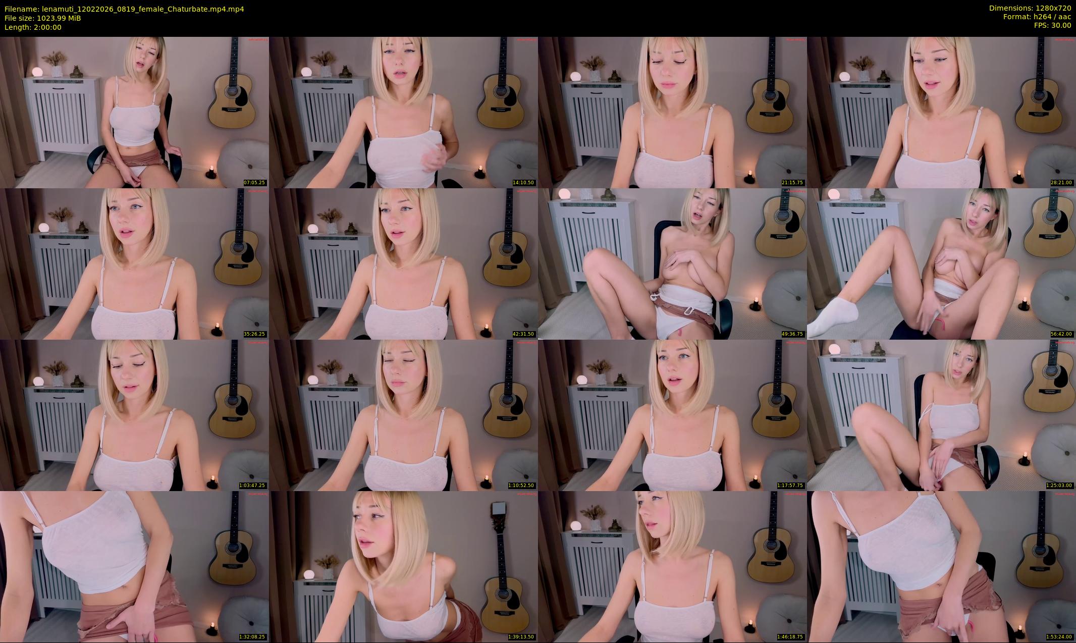 lenamuti — 120 minute Chaturbate female cam show recording, 720p, Feb 12, 2026