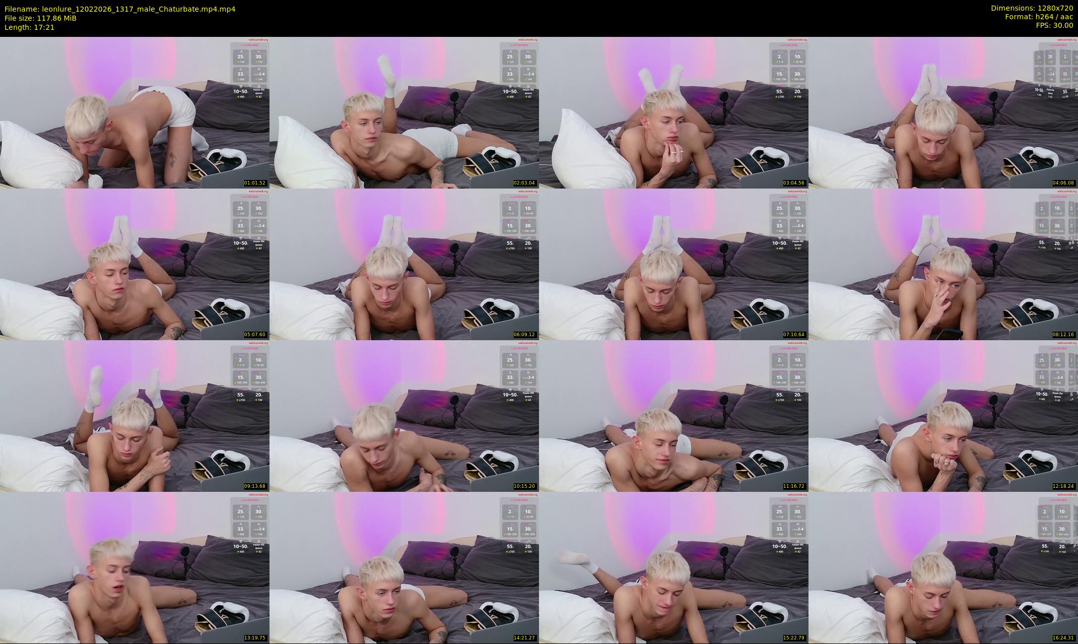 leonlure — 18 minute Chaturbate male cam show recording, 720p, Feb 12, 2026