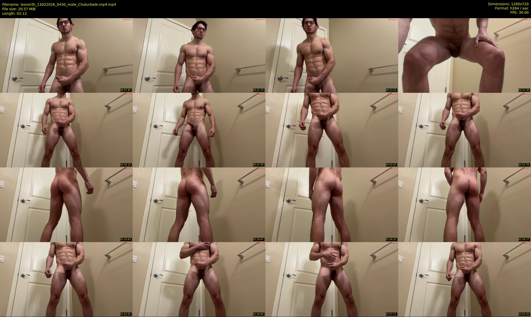 lexnorth — 3 minute Chaturbate male cam show recording, 720p, Feb 13, 2026