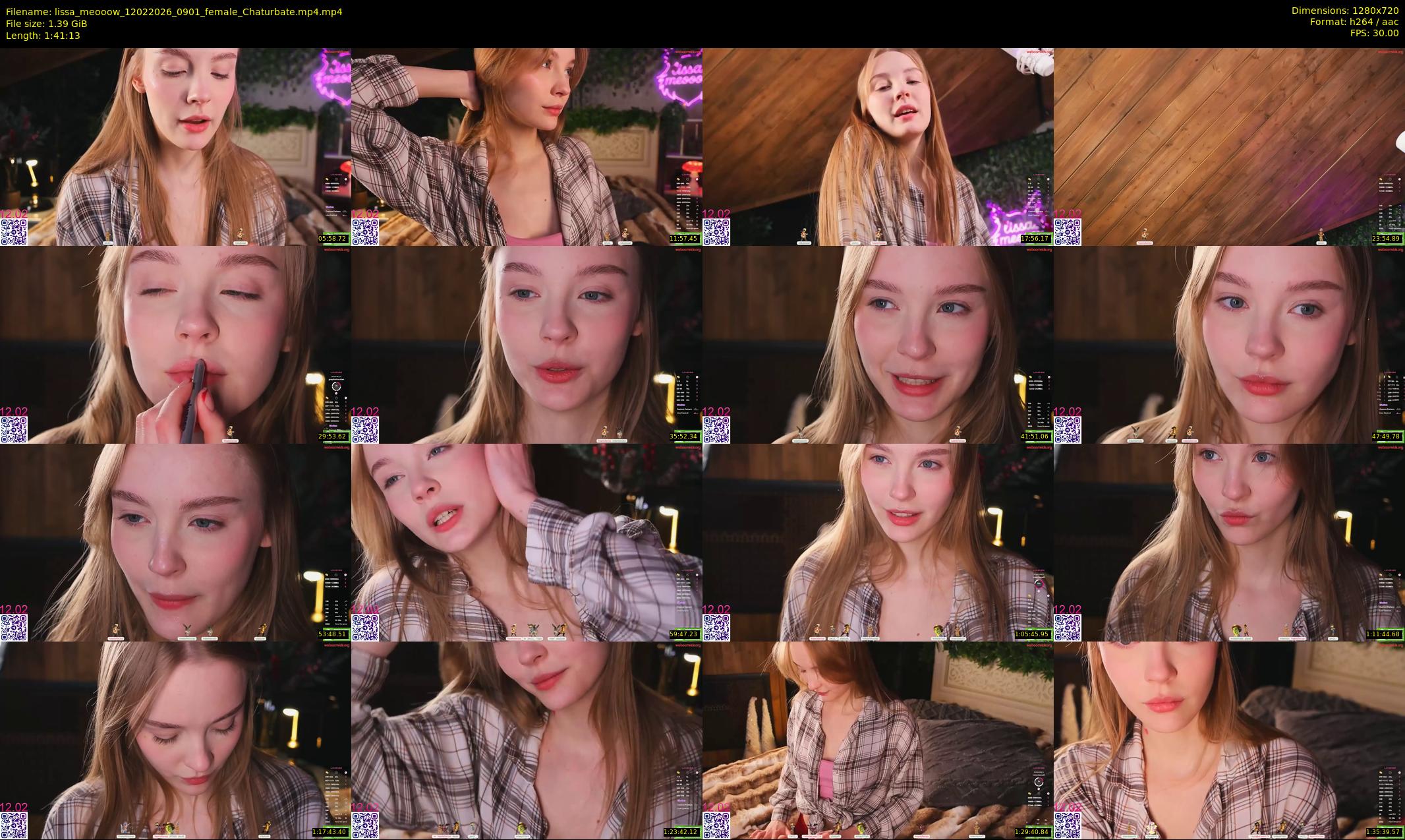 lissa_meooow — 102 minute Chaturbate female cam show recording, 720p, Feb 12, 2026