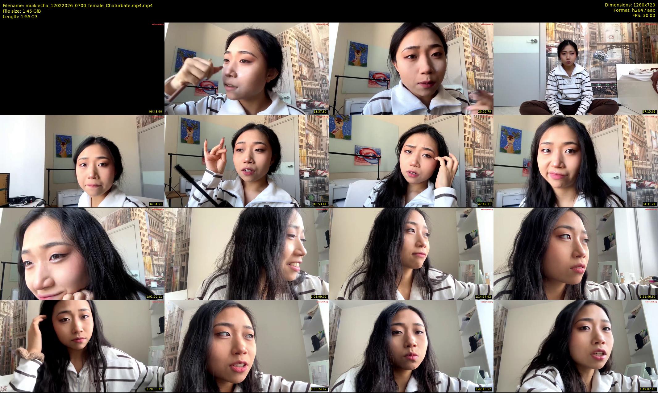 muiklecha — 116 minute Chaturbate female cam show recording, 720p, Feb 12, 2026