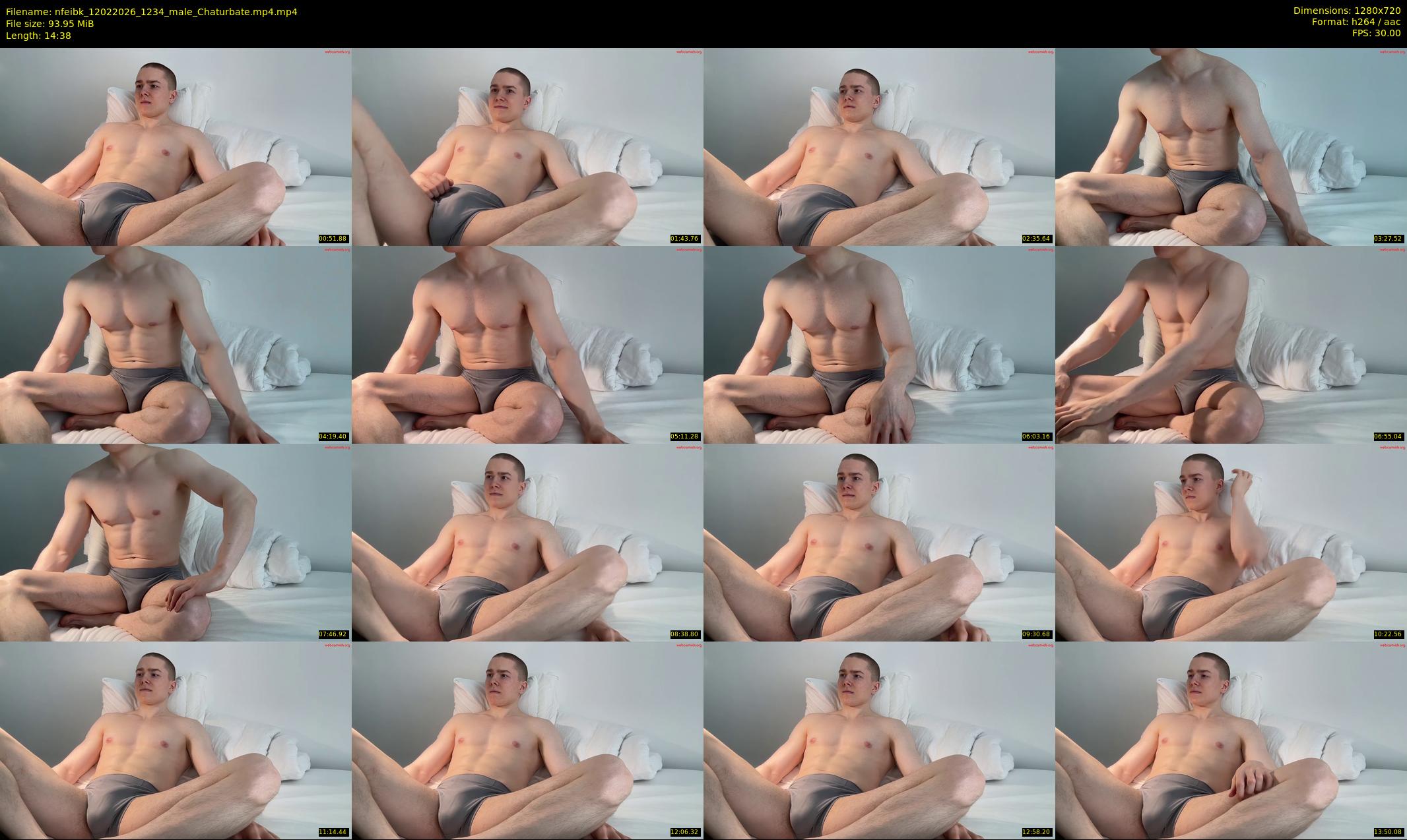 nfeibk — 15 minute Chaturbate male cam show recording, 720p, Feb 12, 2026