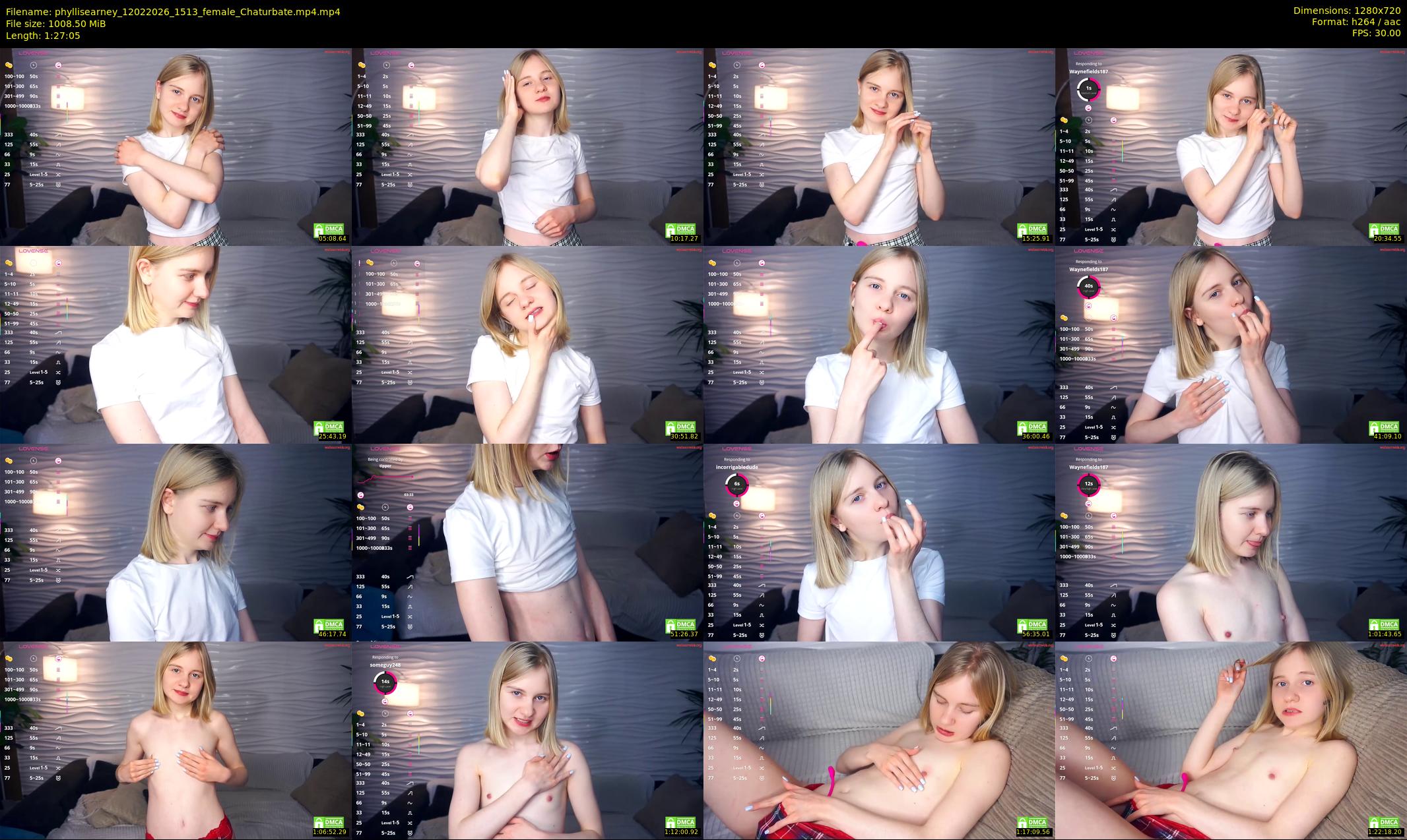 phyllisearney — 88 minute Chaturbate female cam show recording, 720p, Feb 12, 2026
