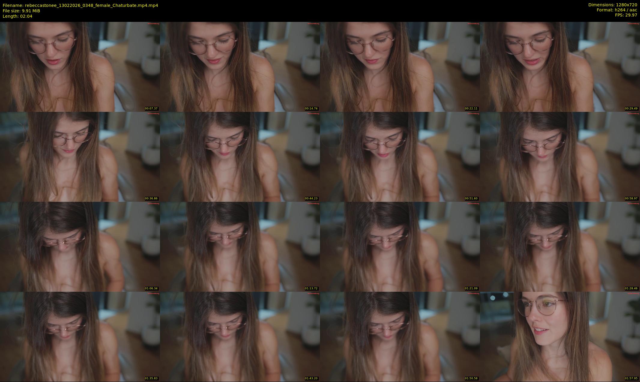 rebeccastonee — 3 minute Chaturbate female cam show recording, 720p, Feb 13, 2026