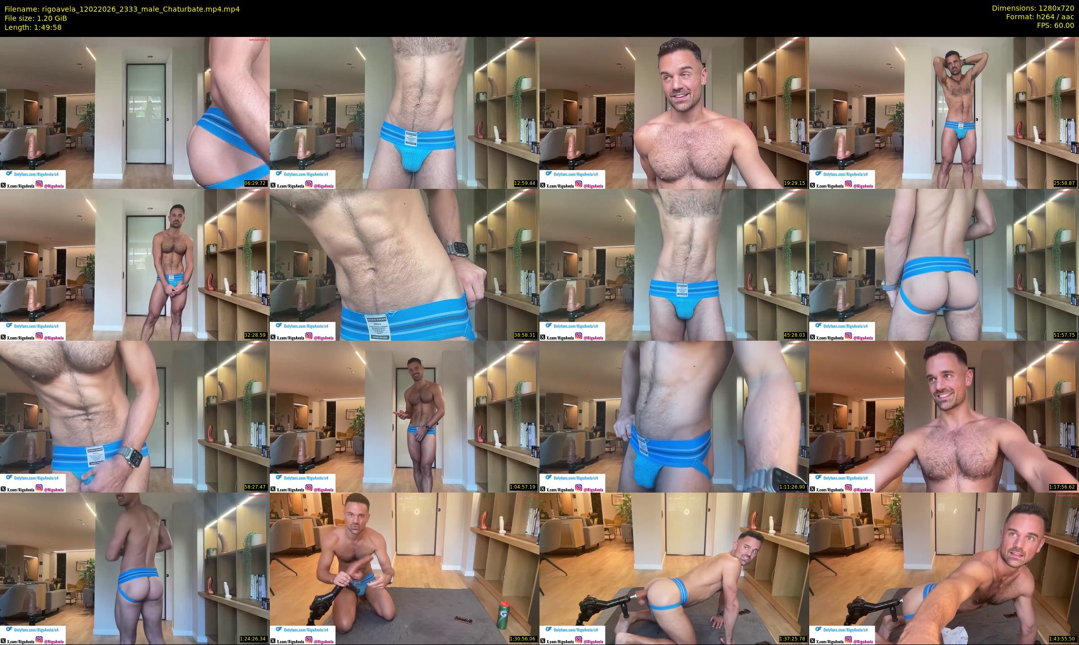rigoavela — 110 minute Chaturbate male cam show recording, 720p, Feb 12, 2026