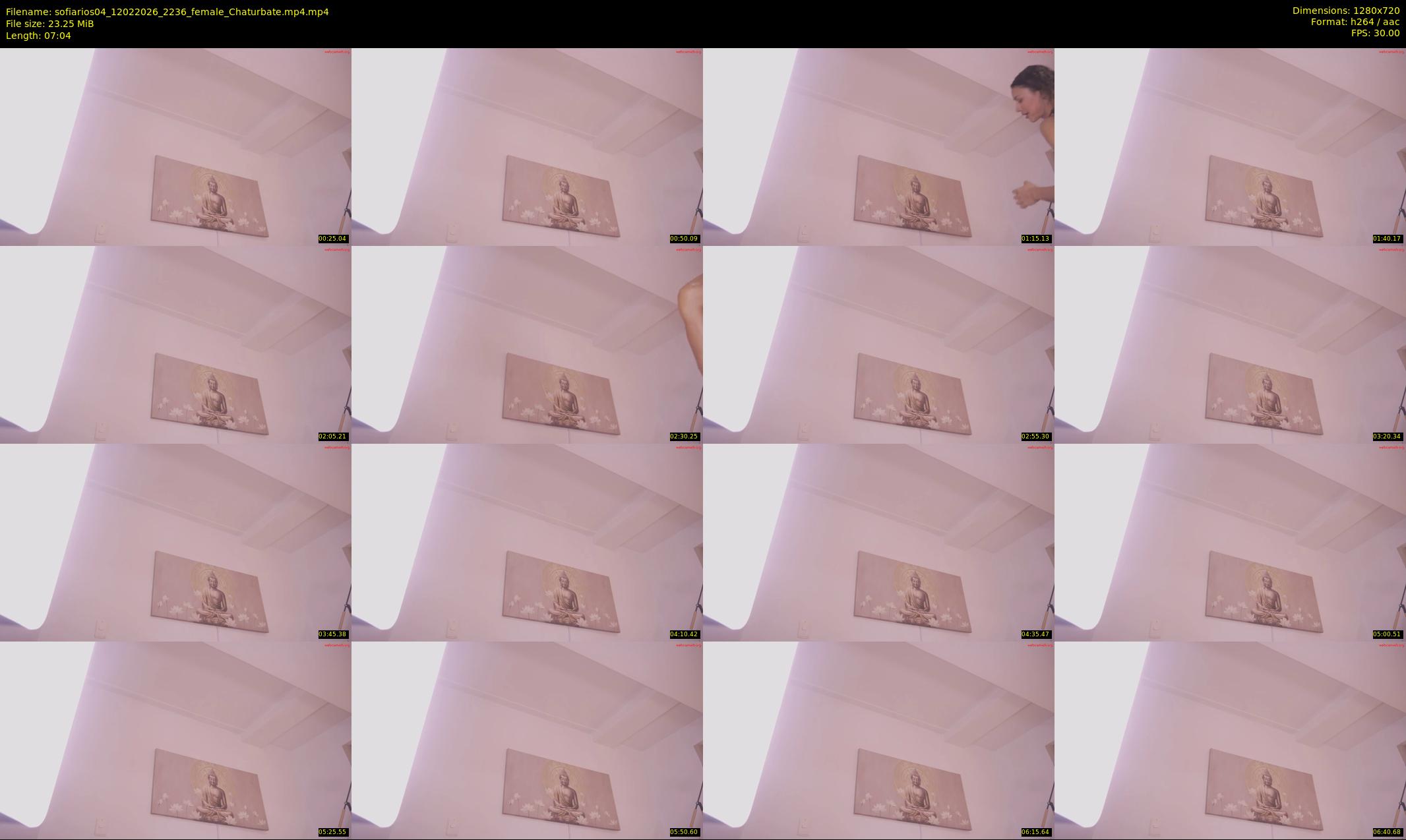 sofiarios04 — 8 minute Chaturbate female cam show recording, 720p, Feb 12, 2026