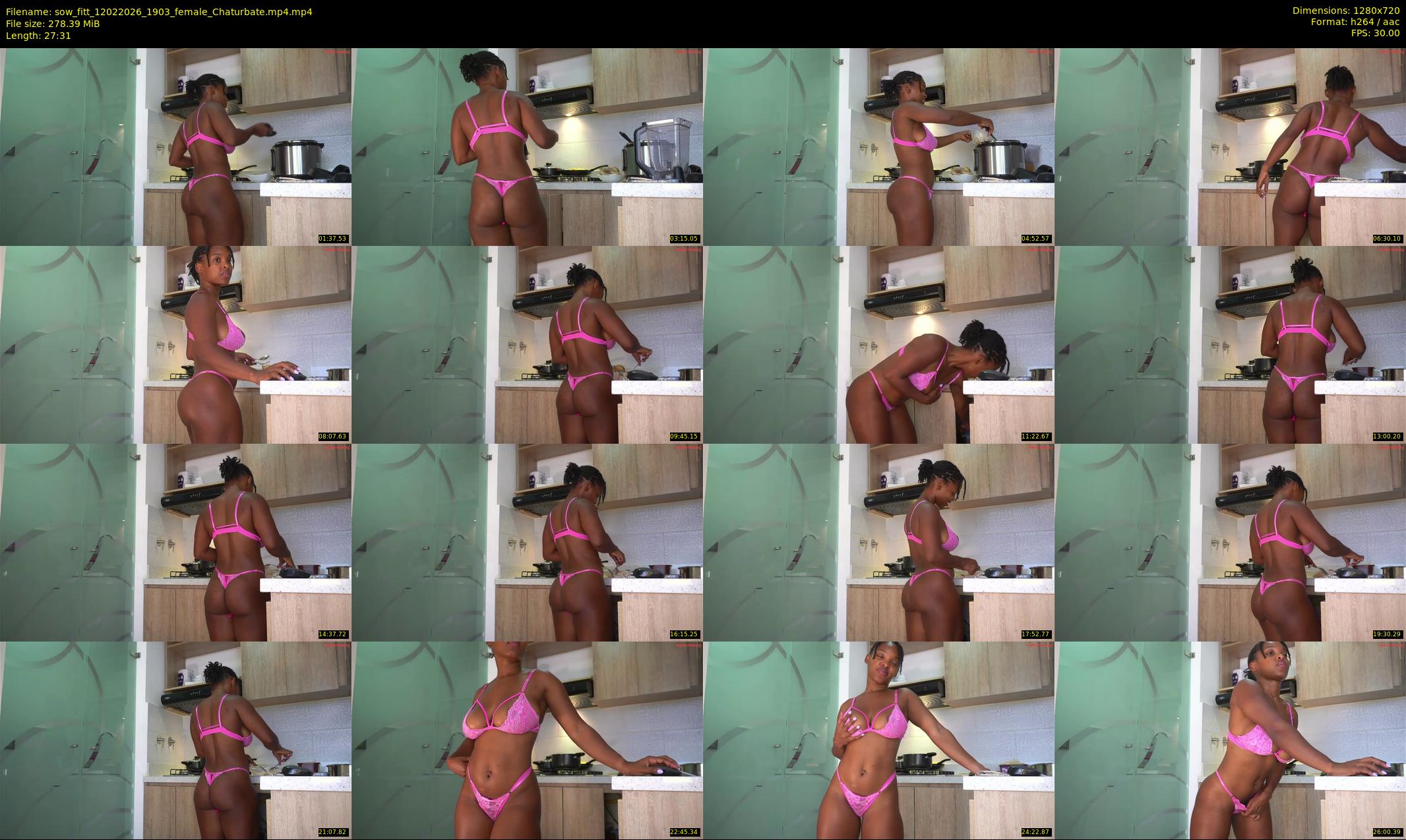 sow_fitt — 28 minute Chaturbate female cam show recording, 720p, Feb 12, 2026