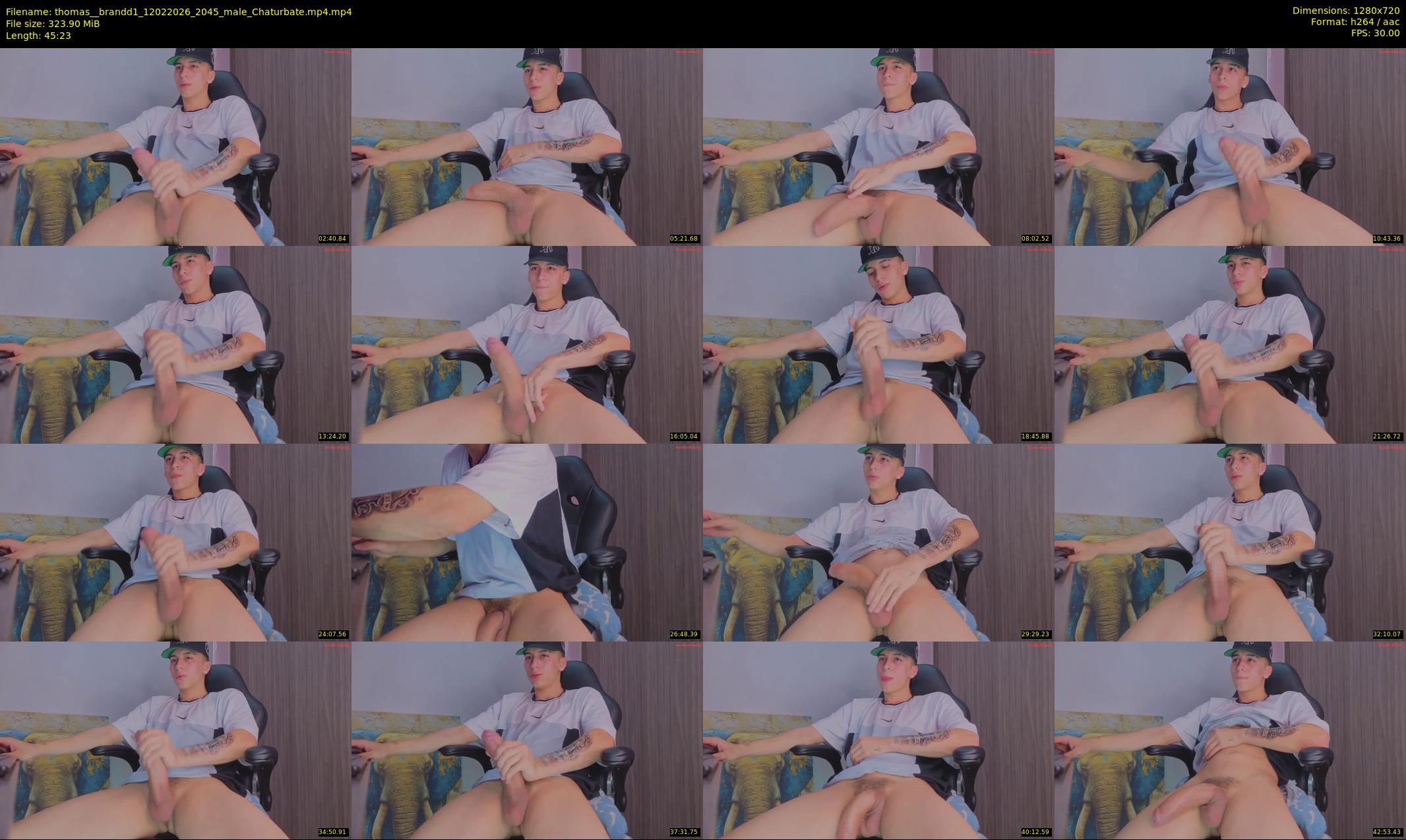 thomas__brandd1 — 46 minute Chaturbate male cam show recording, 720p, Feb 12, 2026