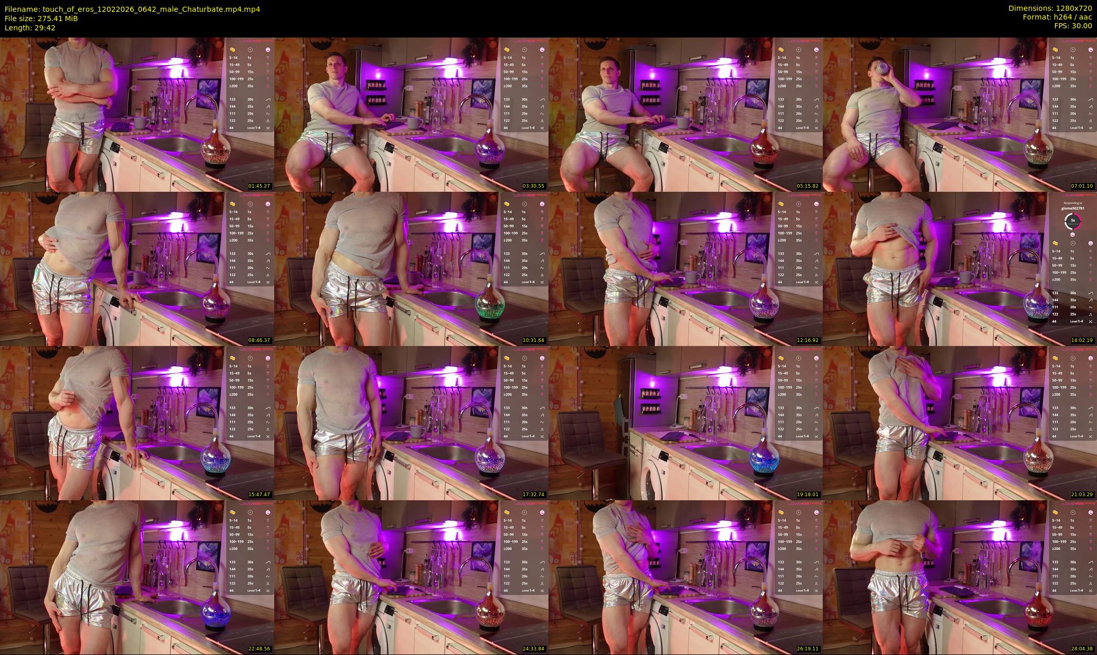 touch_of_eros — 30 minute Chaturbate male cam show recording, 720p, Feb 12, 2026