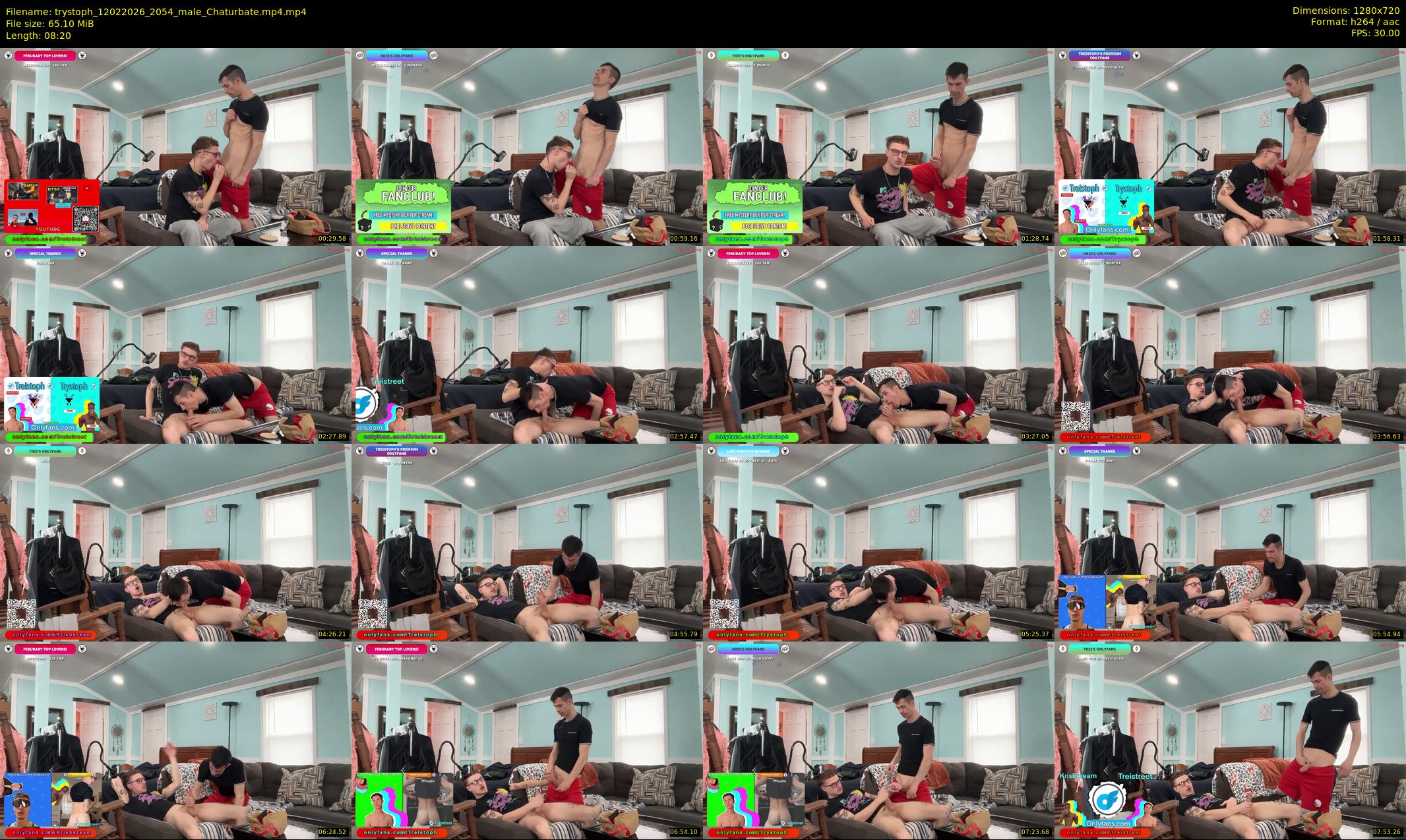 trystoph — 9 minute Chaturbate male cam show recording, 720p, Feb 12, 2026
