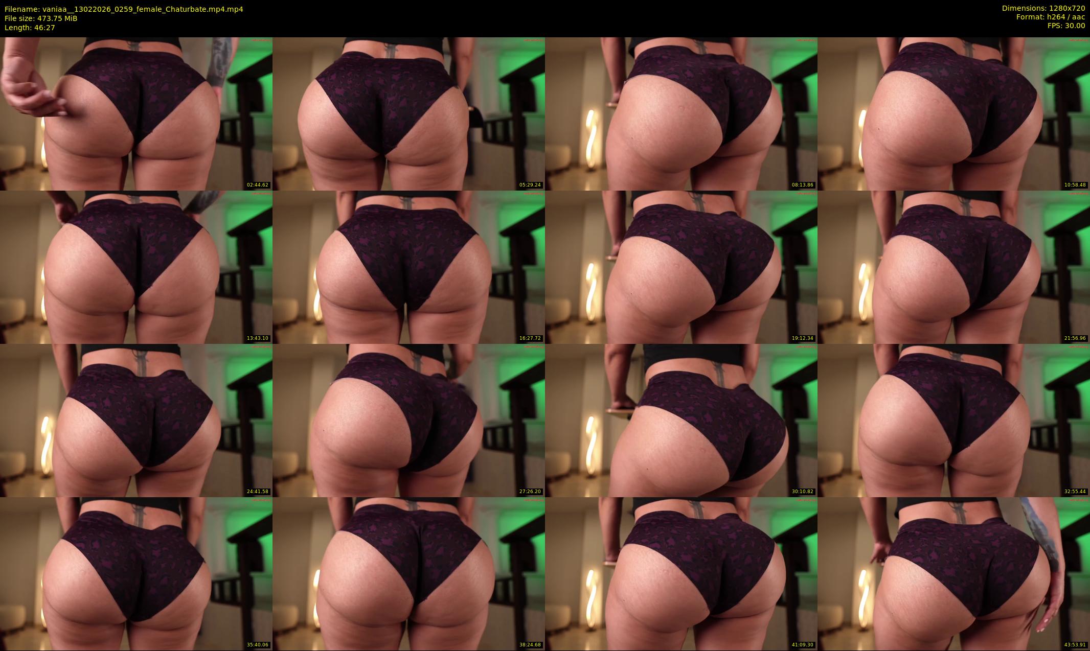 vaniaa_ — 47 minute Chaturbate female cam show recording, 720p, Feb 13, 2026