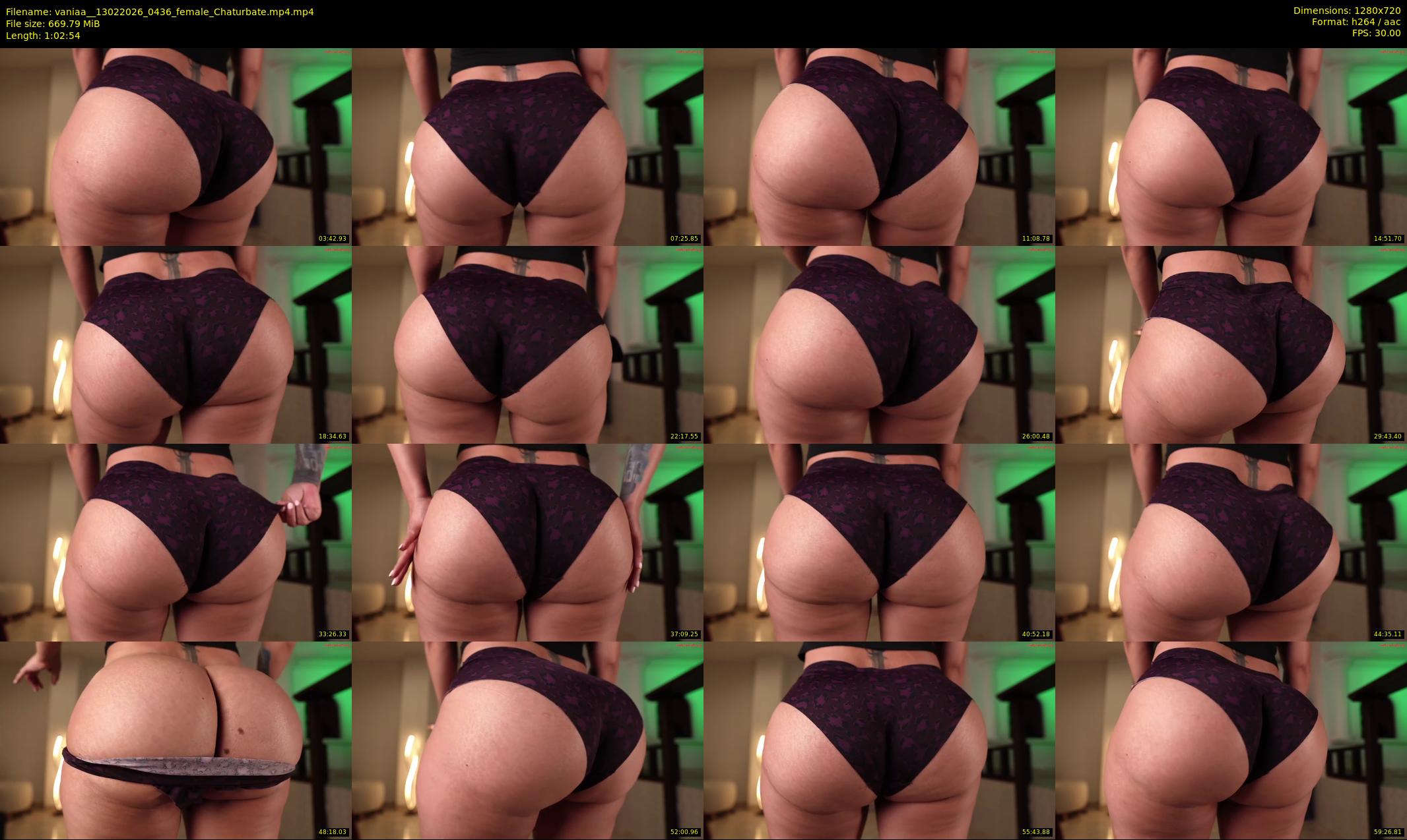 vaniaa_ — 63 minute Chaturbate female cam show recording, 720p, Feb 13, 2026