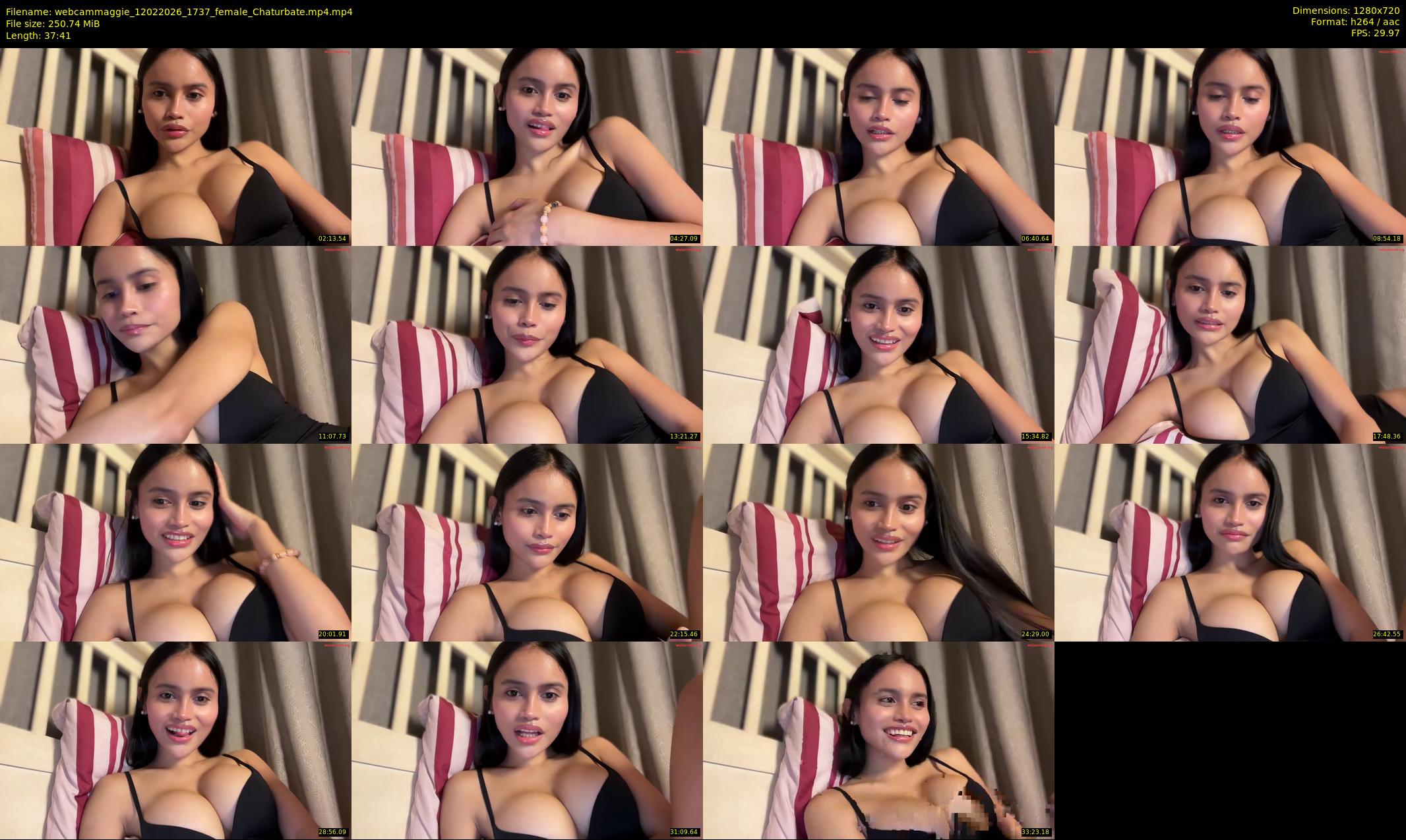 webcammaggie — 38 minute Chaturbate female cam show recording, 720p, Feb 12, 2026
