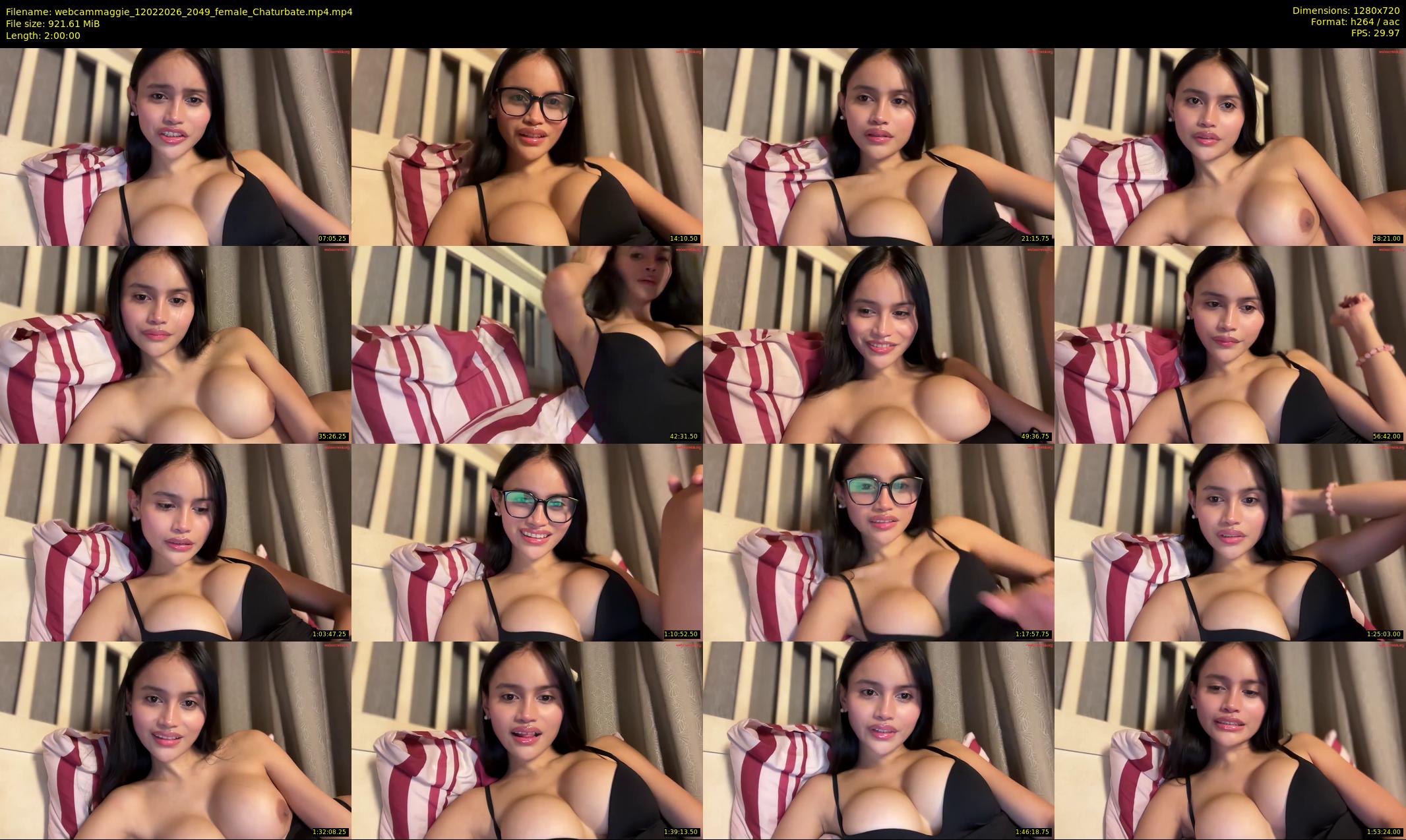 webcammaggie — 120 minute Chaturbate female cam show recording, 720p, Feb 12, 2026