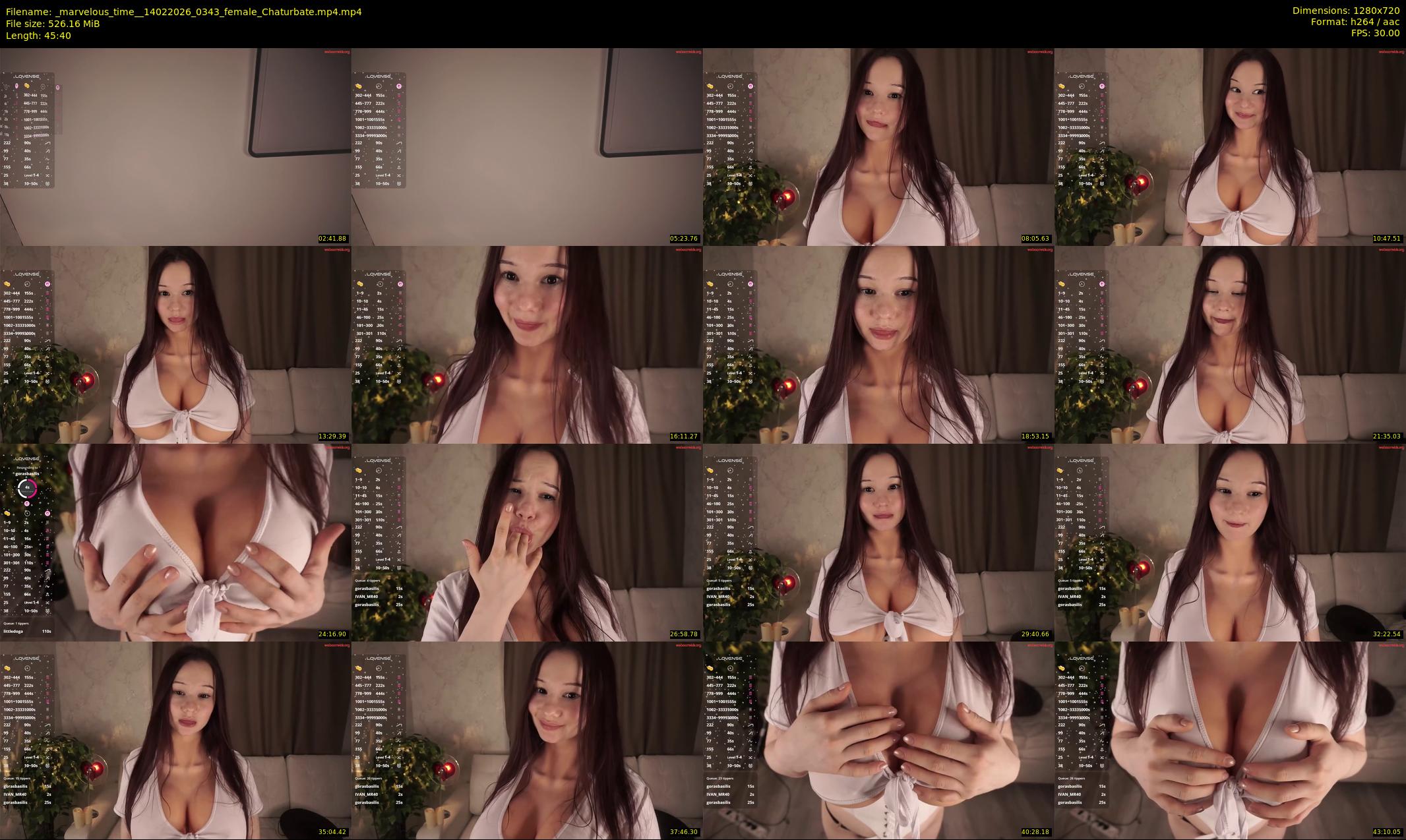 _marvelous_time_ — 46 minute Chaturbate female cam show recording, 720p, Feb 14, 2026