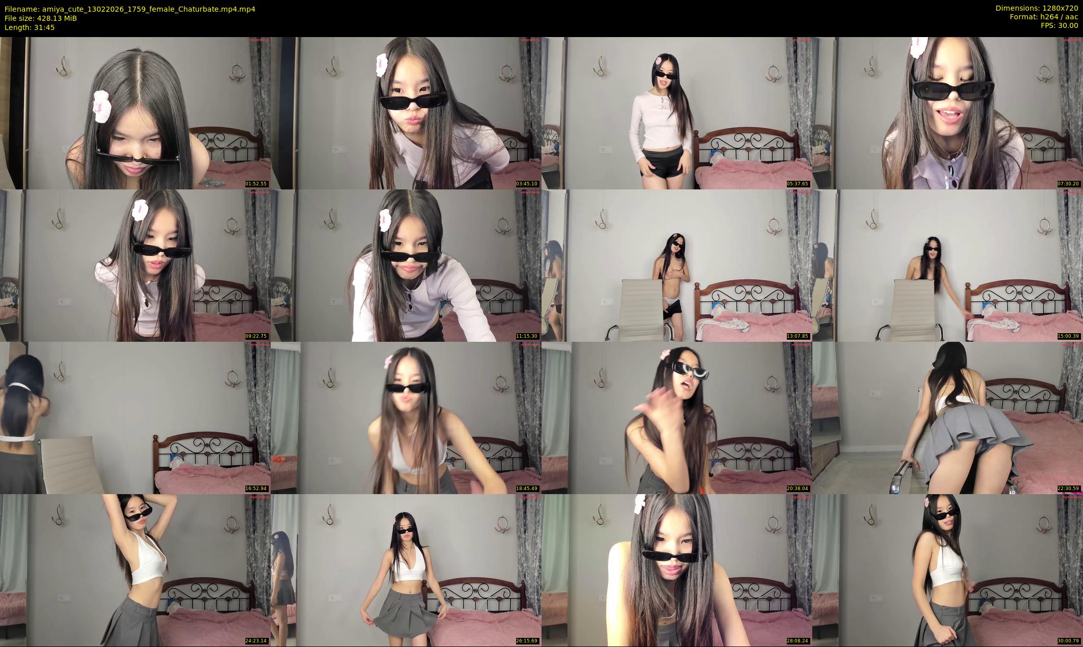 amiya_cute — 32 minute Chaturbate female cam show recording, 720p, Feb 13, 2026