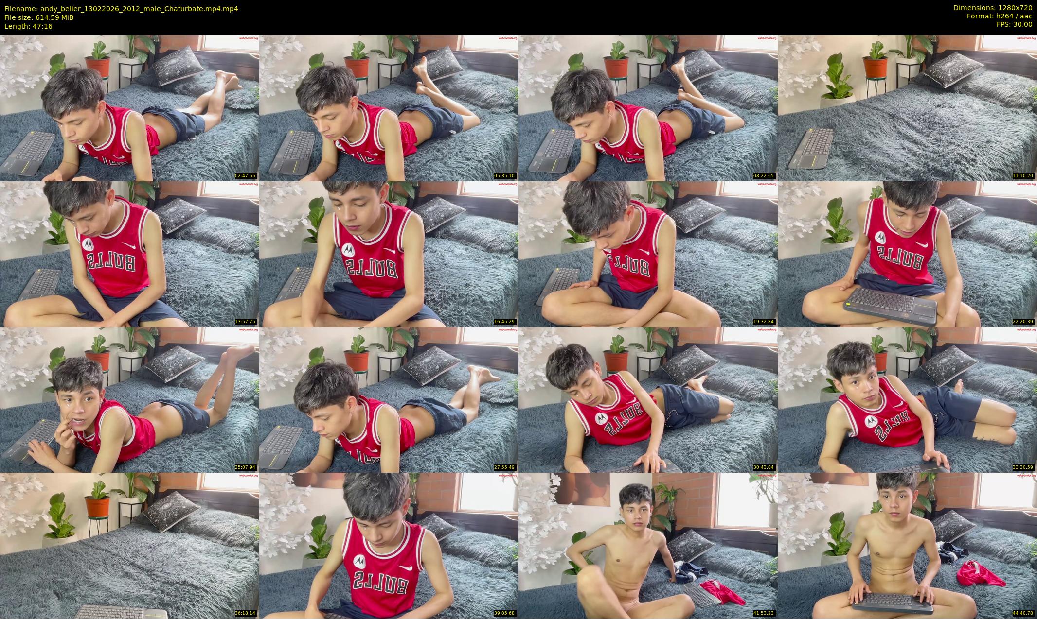 andy_belier — 48 minute Chaturbate male cam show recording, 720p, Feb 13, 2026