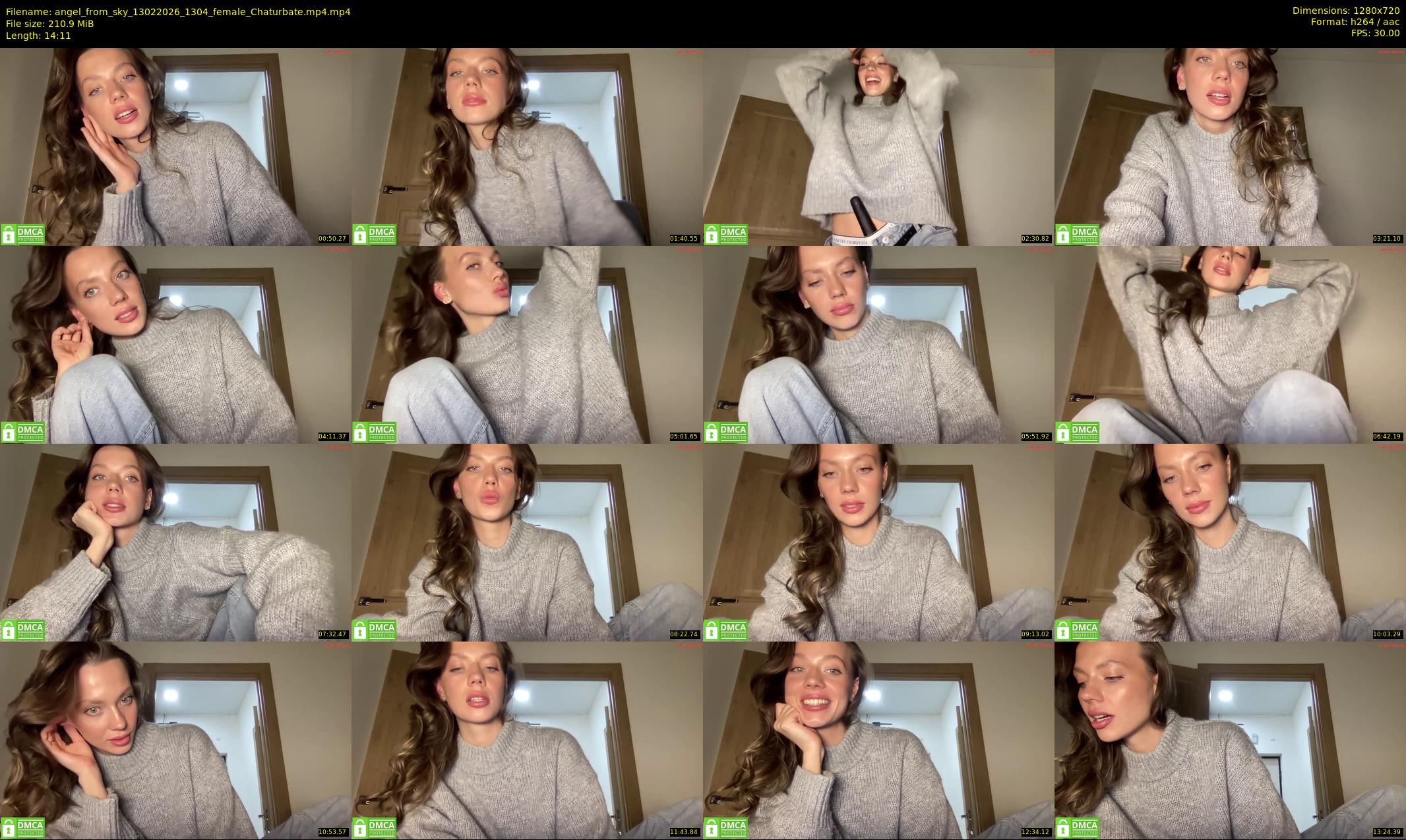 angel_from_sky — 15 minute Chaturbate female cam show recording, 720p, Feb 13, 2026
