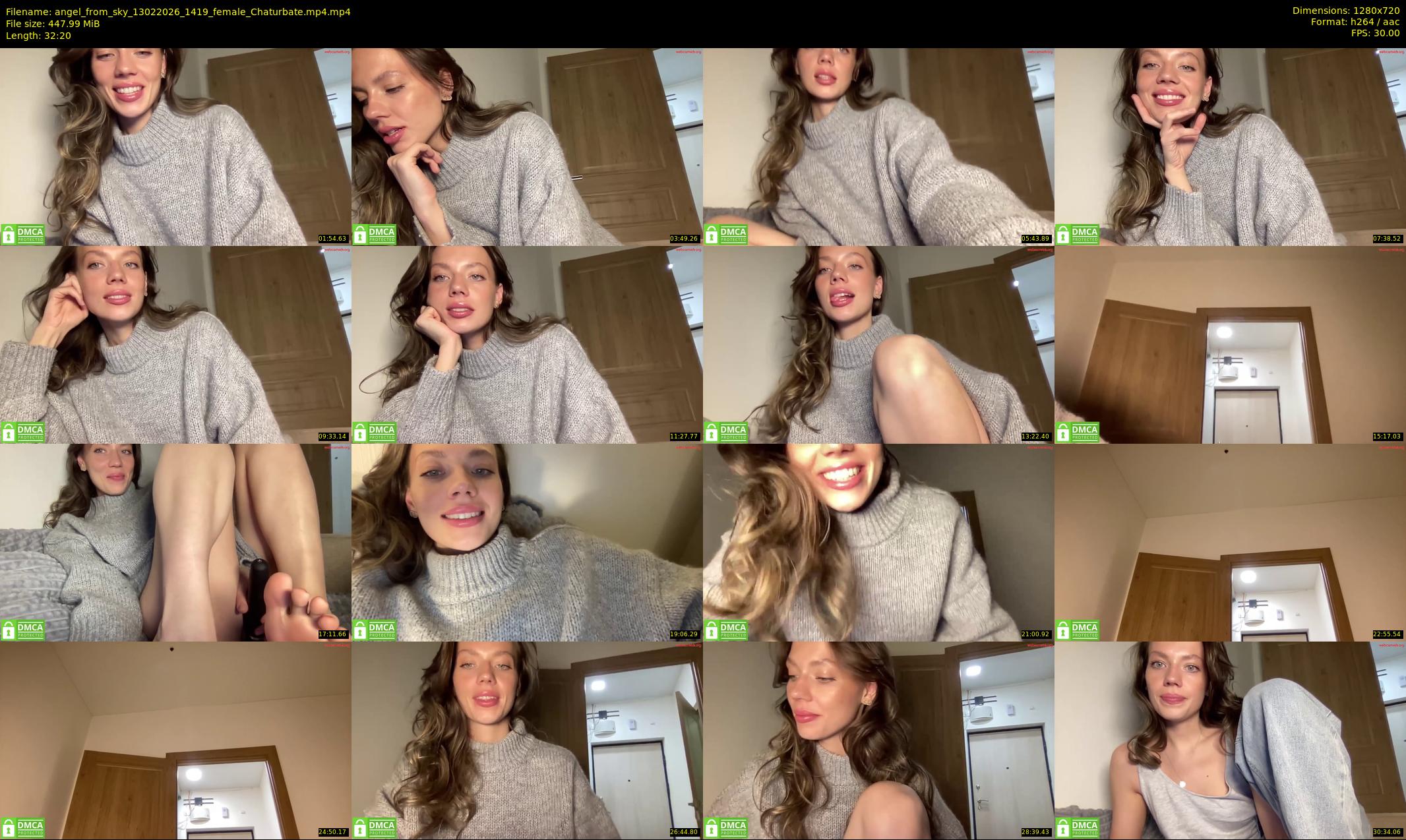 angel_from_sky — 33 minute Chaturbate female cam show recording, 720p, Feb 13, 2026