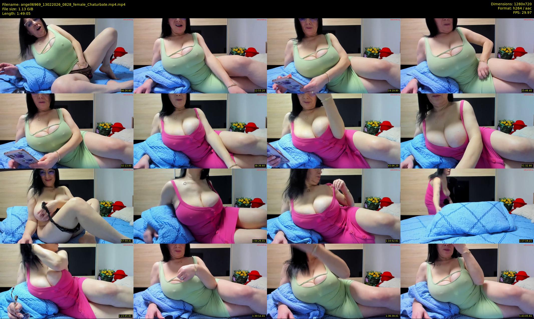 angell6969 — 110 minute Chaturbate female cam show recording, 720p, Feb 13, 2026