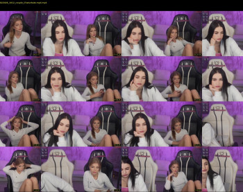bright_diamonds_054 — 15 minute Chaturbate couple cam show recording, 720p, Feb 13, 2026