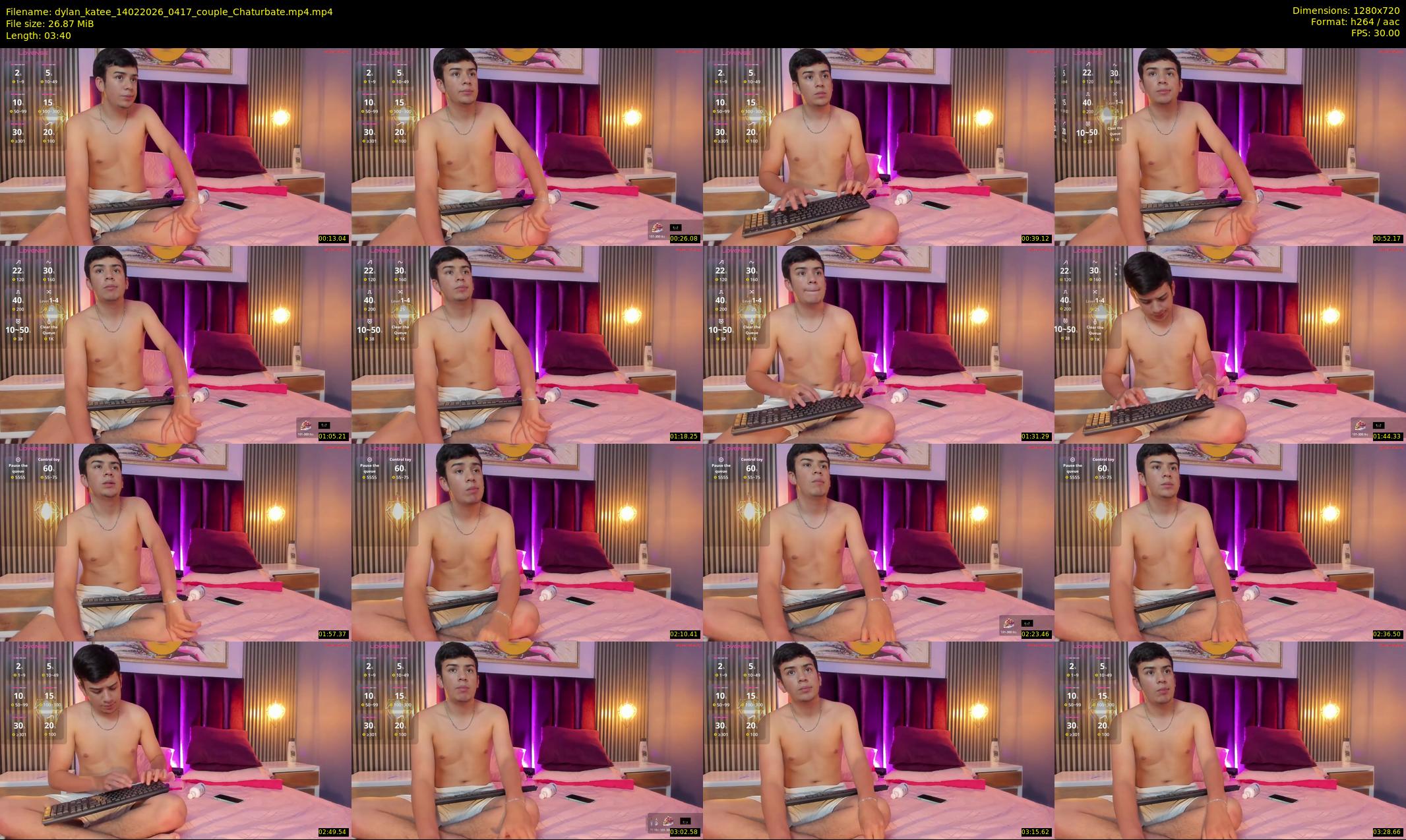 dylan_katee — 4 minute Chaturbate couple cam show recording, 720p, Feb 14, 2026