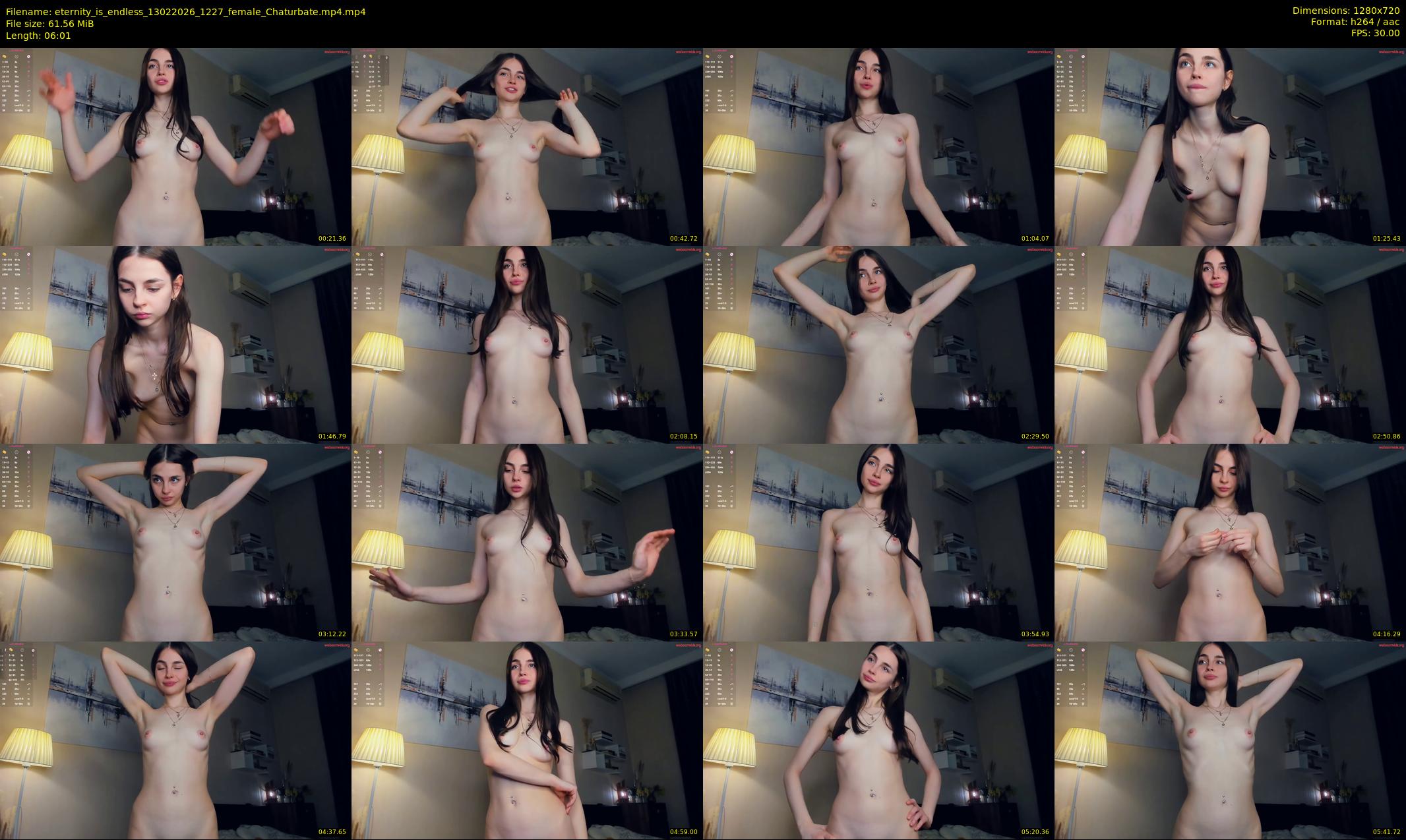 eternity_is_endless — 7 minute Chaturbate female cam show recording, 720p, Feb 13, 2026