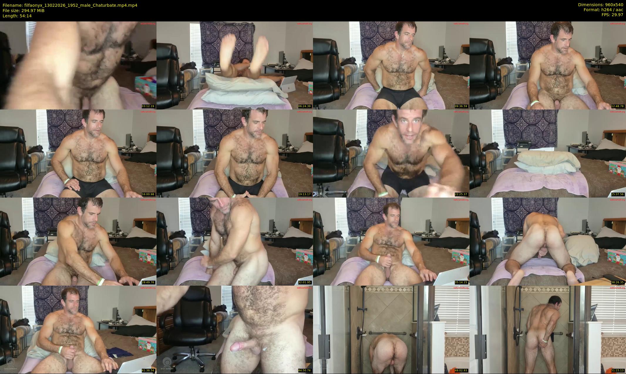 filfaonyx — 55 minute Chaturbate male cam show recording, 480p, Feb 13, 2026