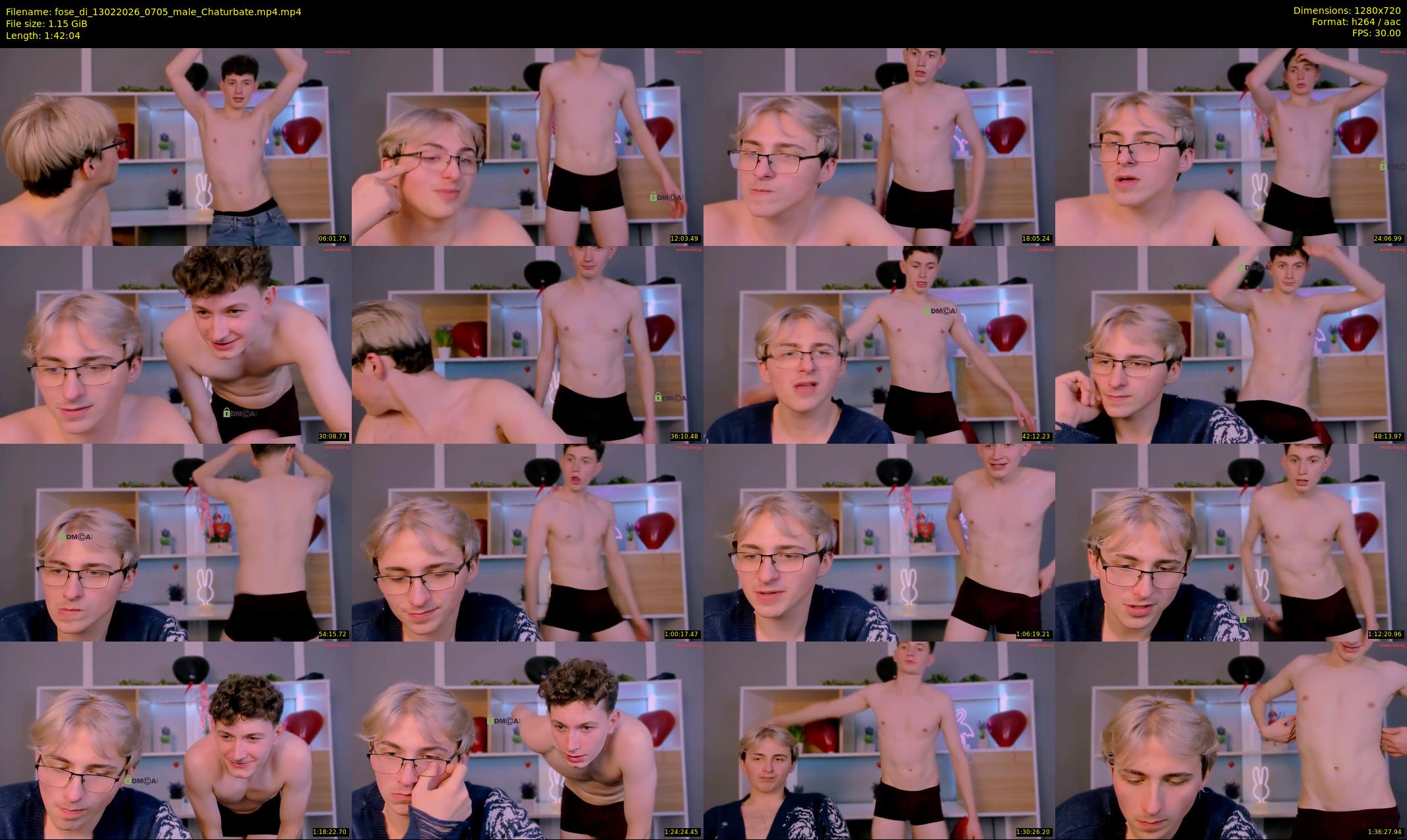 fose_di — 103 minute Chaturbate male cam show recording, 720p, Feb 13, 2026