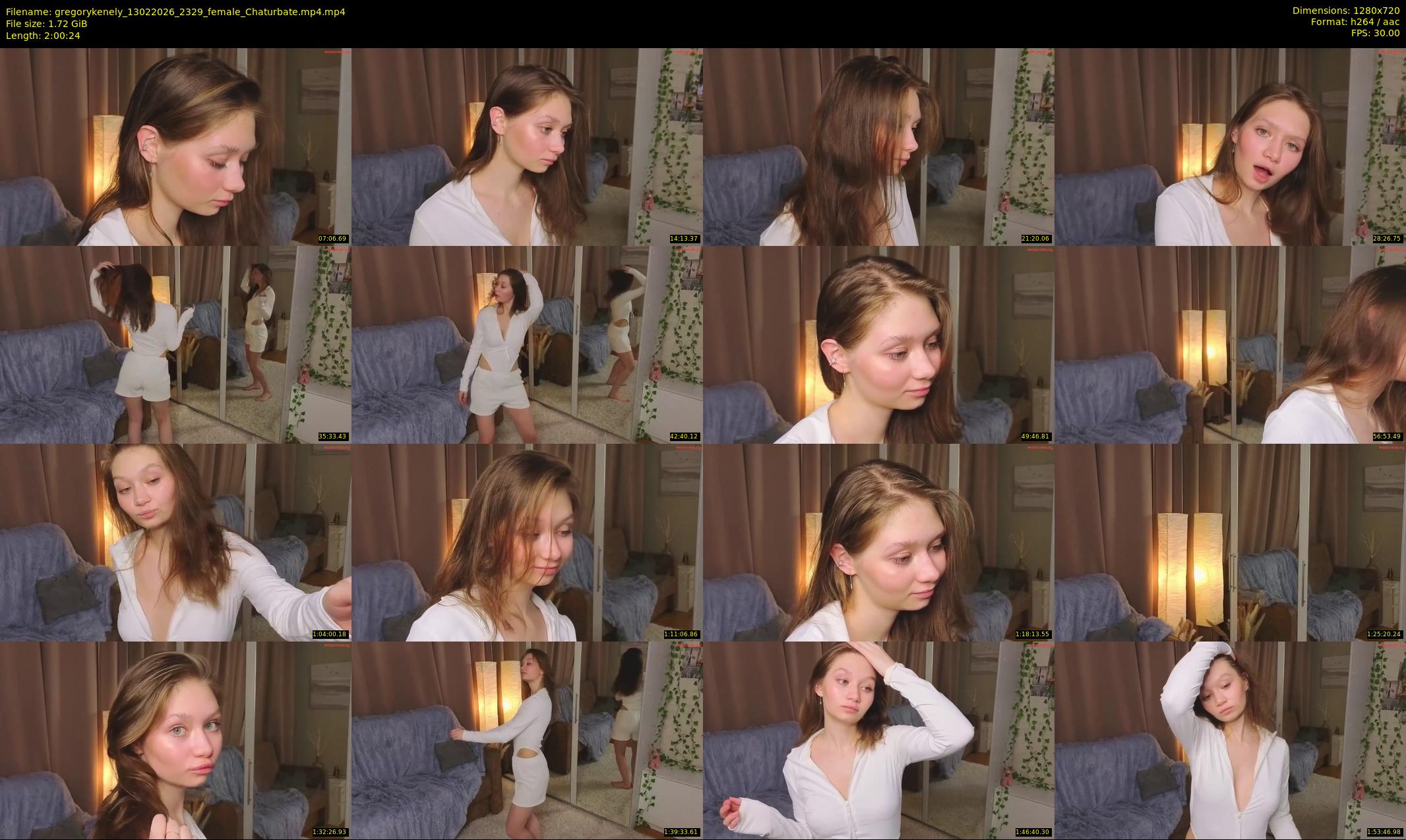 gregorykenely — 121 minute Chaturbate female cam show recording, 720p, Feb 13, 2026