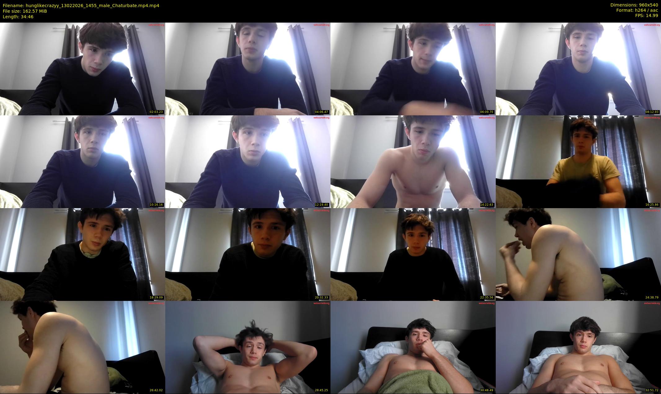 hunglikecrazyy — 35 minute Chaturbate male cam show recording, 480p, Feb 13, 2026