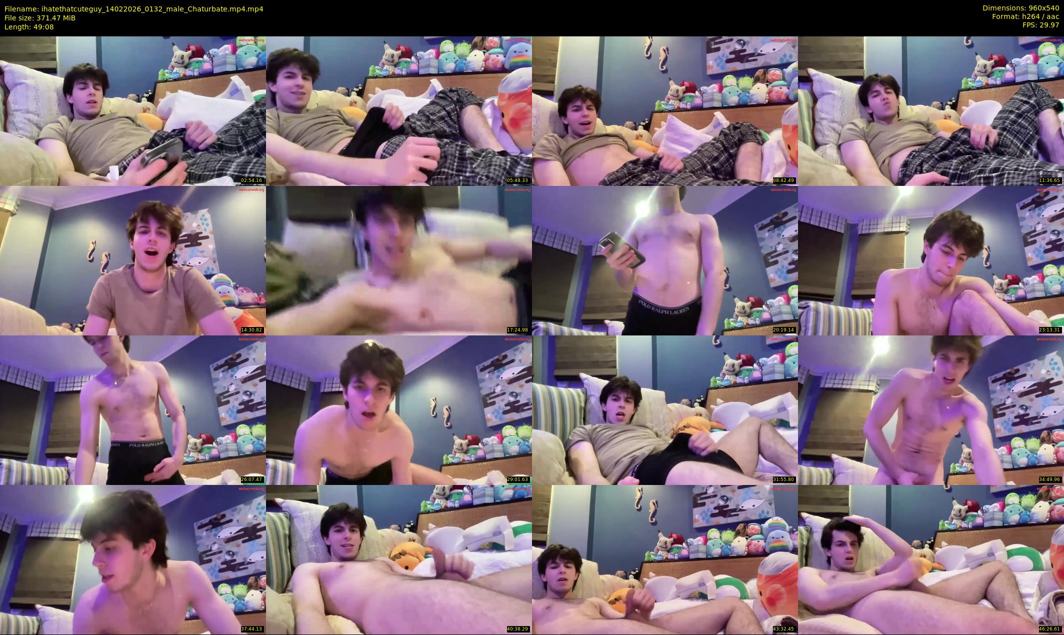 ihatethatcuteguy — 50 minute Chaturbate male cam show recording, 480p, Feb 14, 2026
