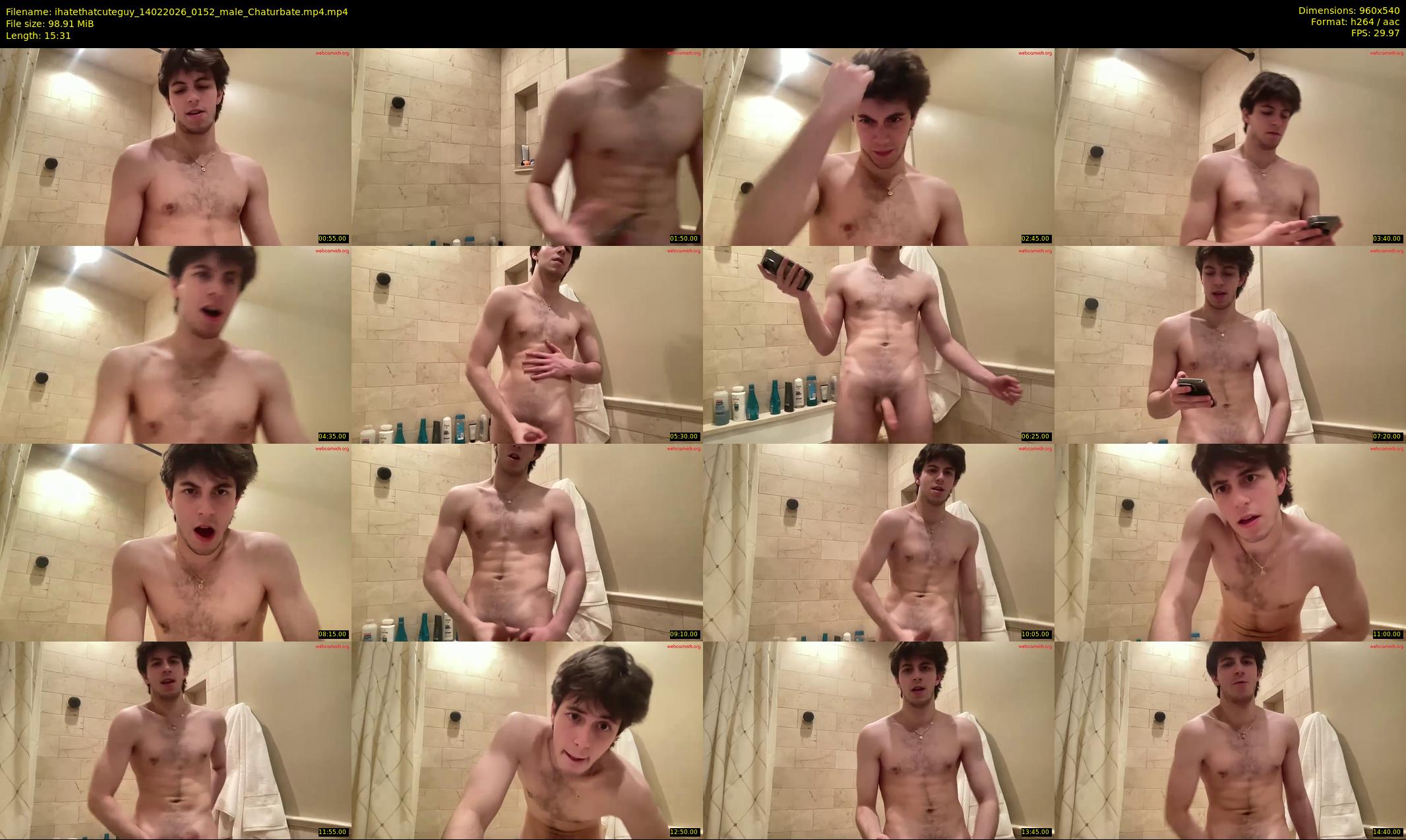 ihatethatcuteguy — 16 minute Chaturbate male cam show recording, 480p, Feb 14, 2026