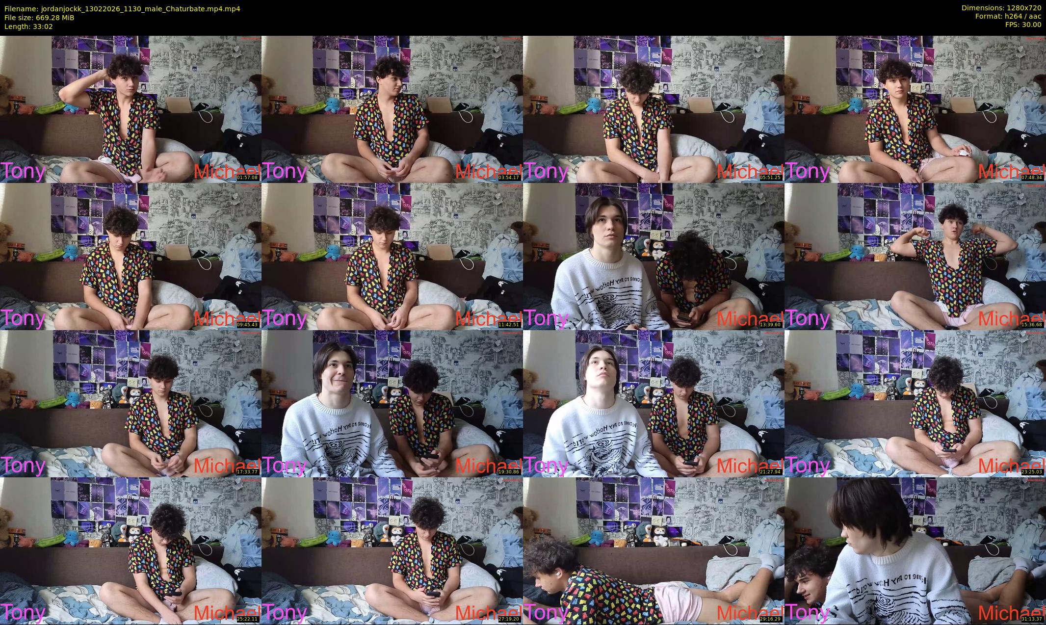 jordanjockk — 34 minute Chaturbate male cam show recording, 720p, Feb 13, 2026
