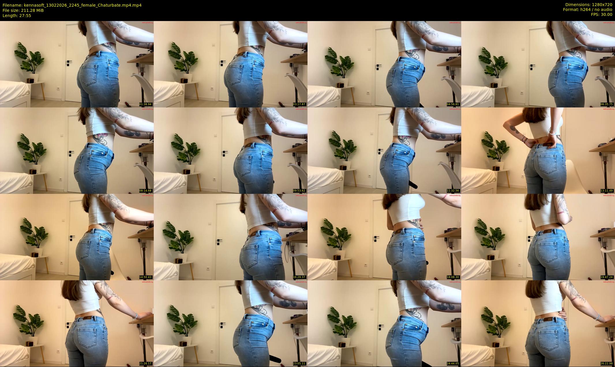 kennasoft — 28 minute Chaturbate female cam show recording, 720p, Feb 13, 2026