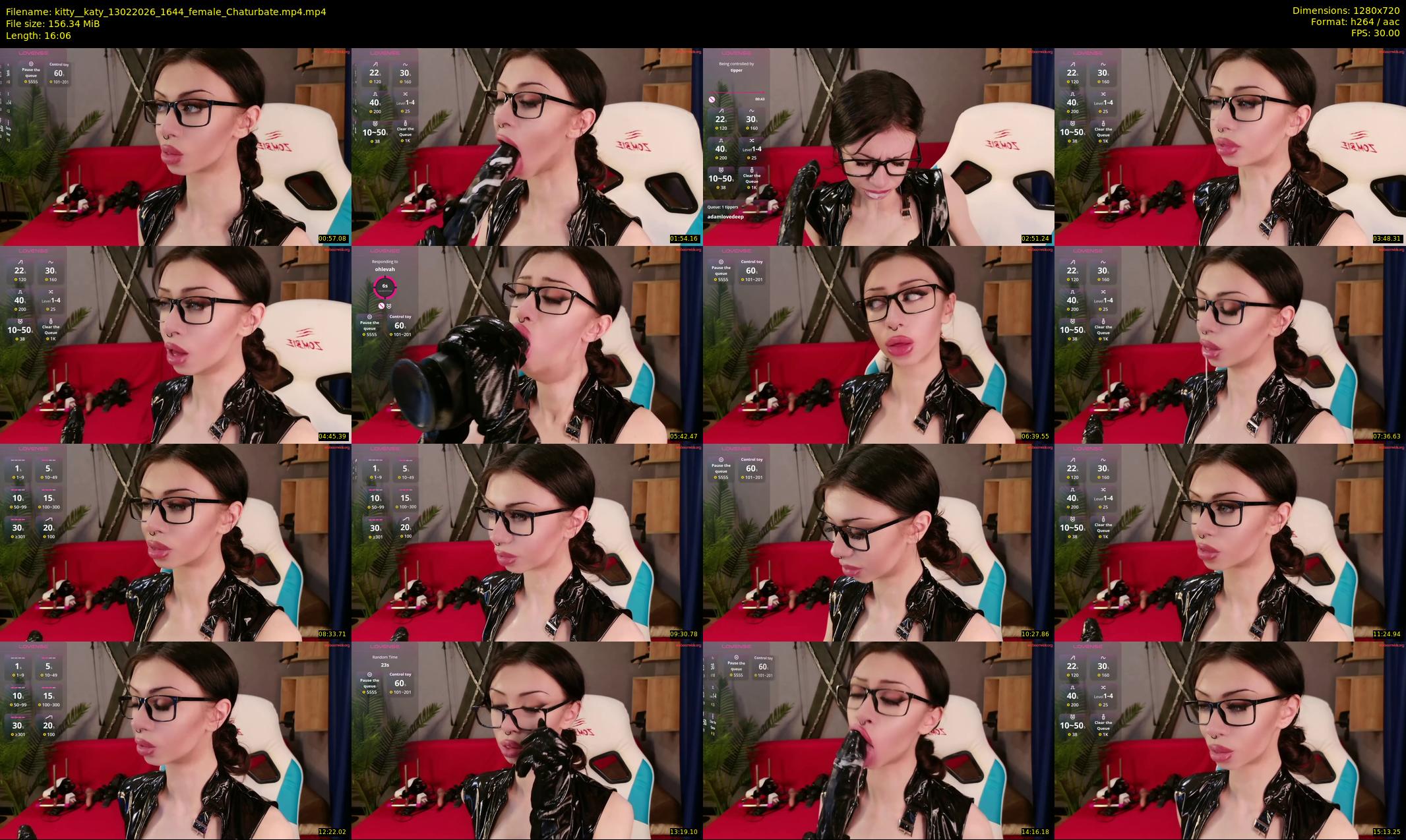 kitty__katy — 17 minute Chaturbate female cam show recording, 720p, Feb 13, 2026