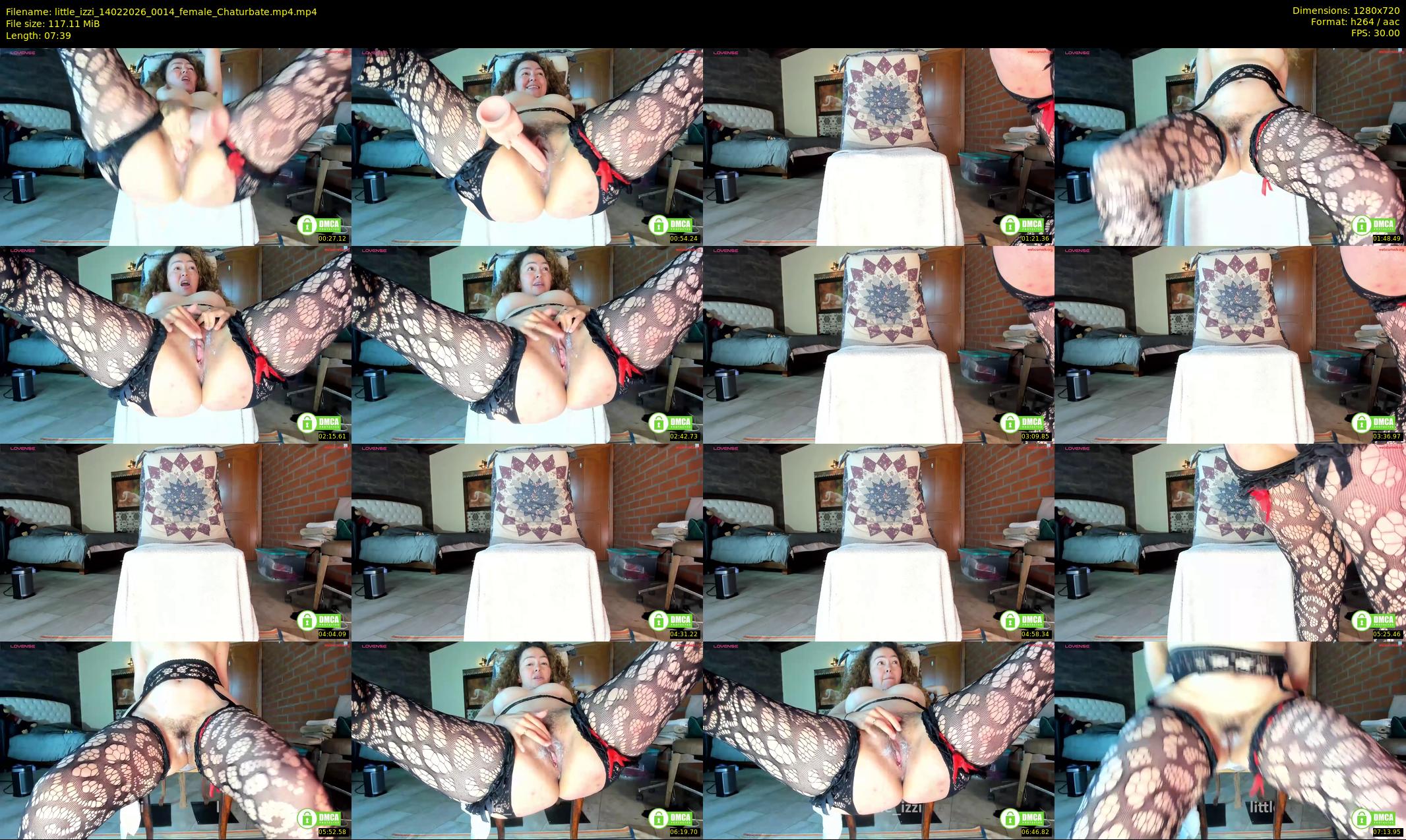 little_izzi — 8 minute Chaturbate female cam show recording, 720p, Feb 14, 2026