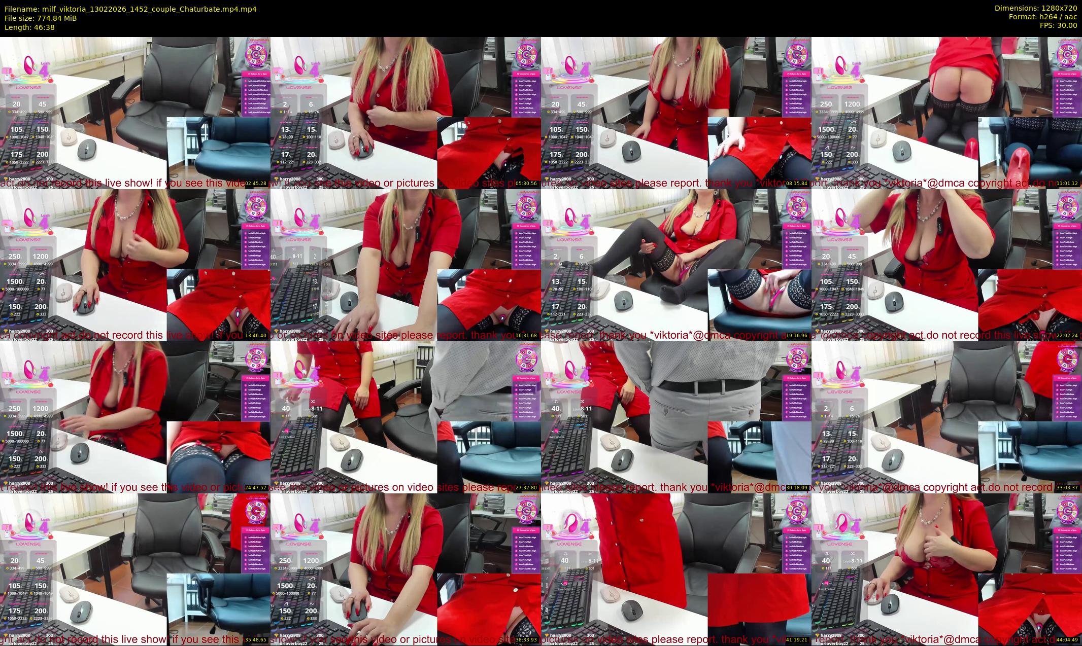 milf_viktoria — 47 minute Chaturbate female cam show recording, 720p, Feb 13, 2026