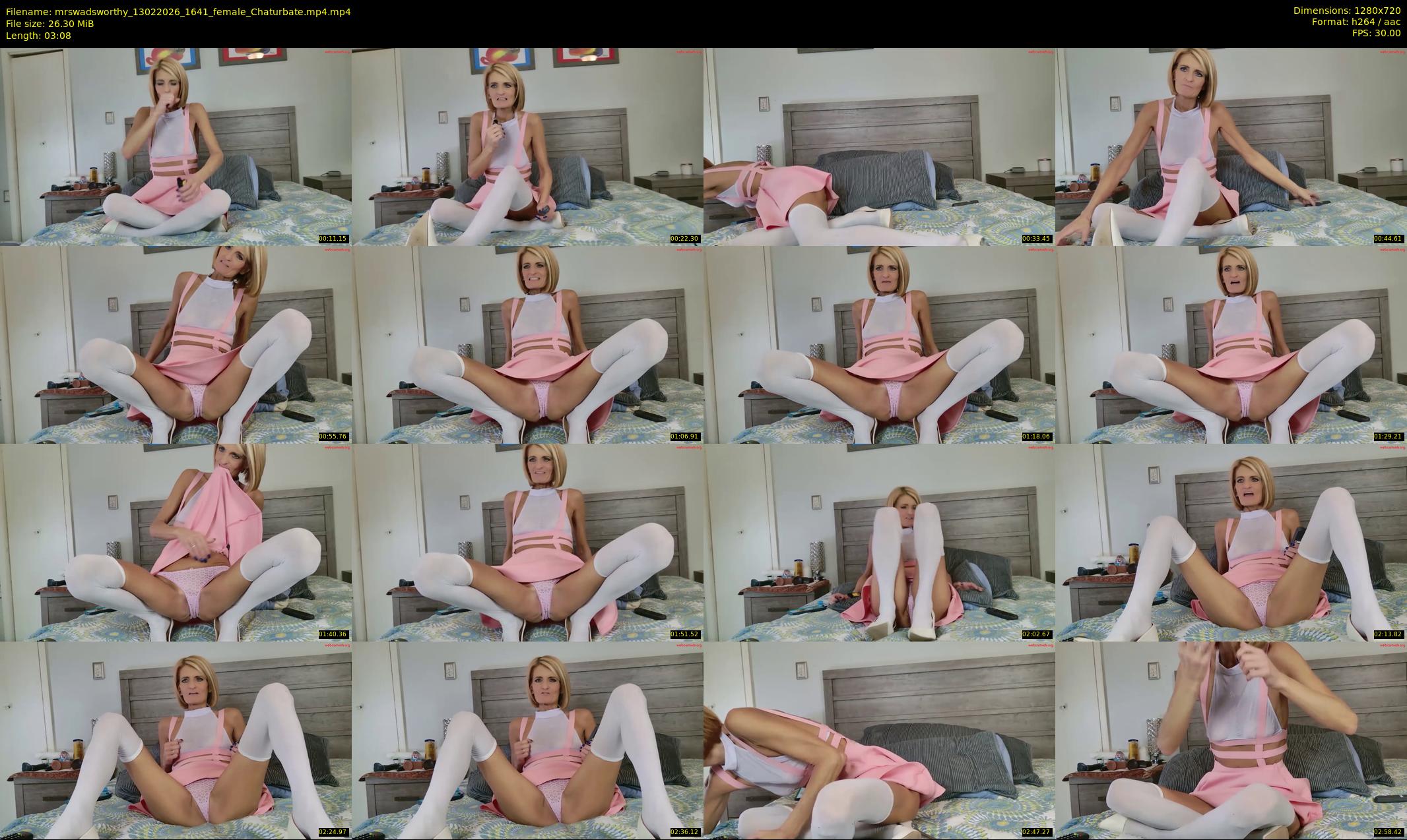 mrswadsworthy — 4 minute Chaturbate female cam show recording, 720p, Feb 13, 2026
