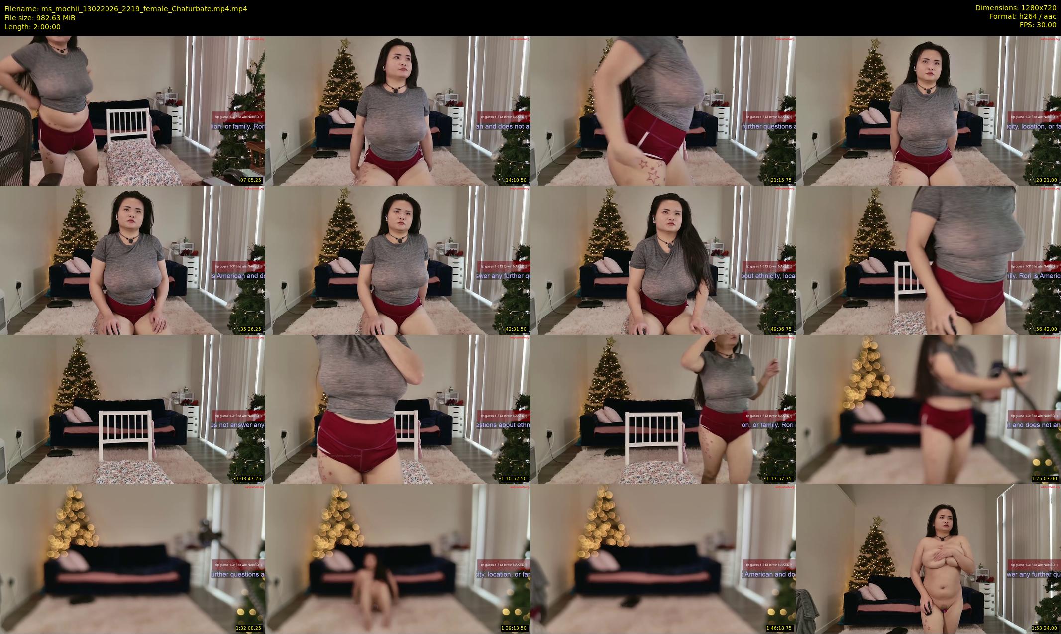 ms_mochii — 120 minute Chaturbate female cam show recording, 720p, Feb 13, 2026