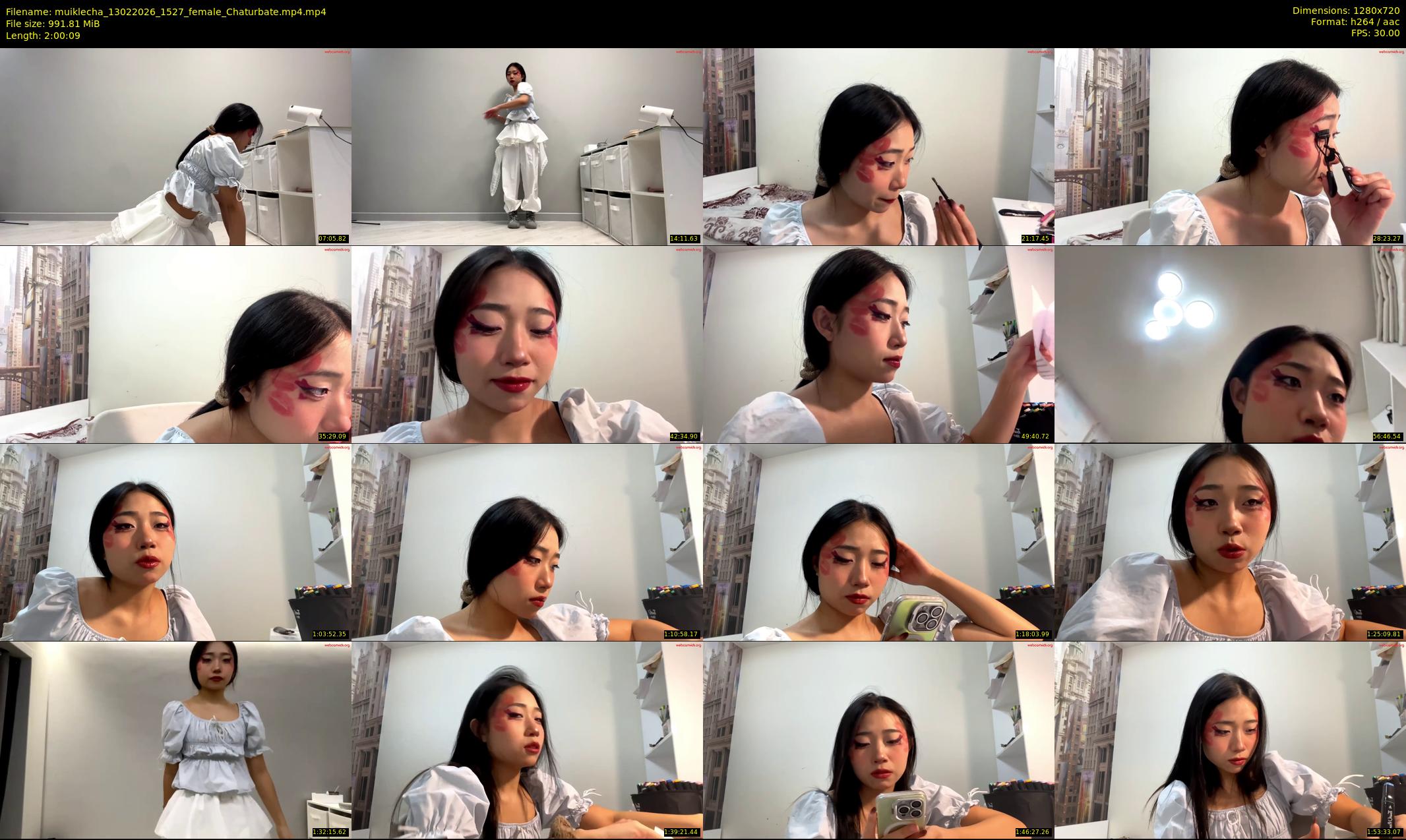 muiklecha — 121 minute Chaturbate female cam show recording, 720p, Feb 13, 2026