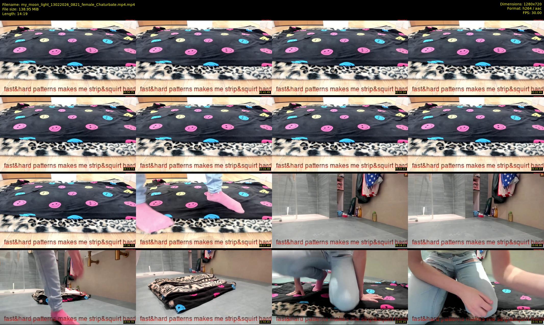 my_moon_light — 15 minute Chaturbate female cam show recording, 720p, Feb 13, 2026
