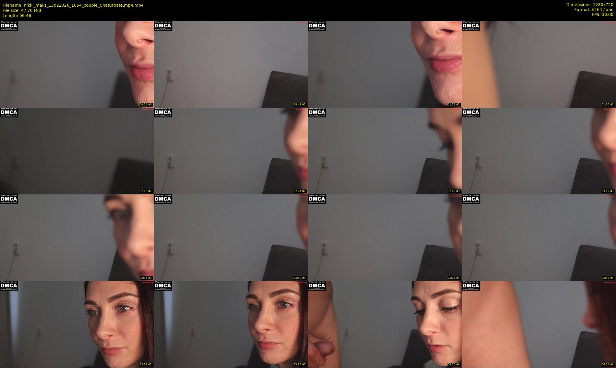 nikki_maks — 7 minute Chaturbate couple cam show recording, 720p, Feb 13, 2026