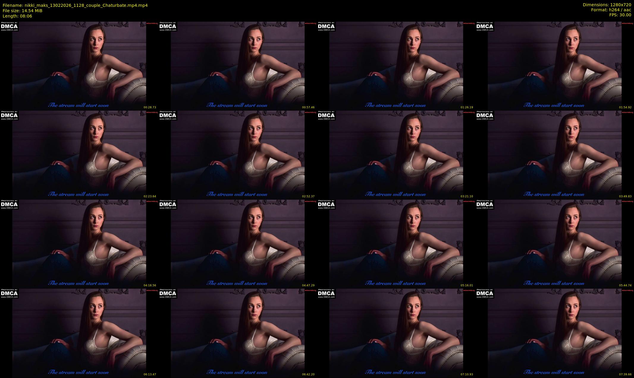 nikki_maks — 9 minute Chaturbate couple cam show recording, 720p, Feb 13, 2026
