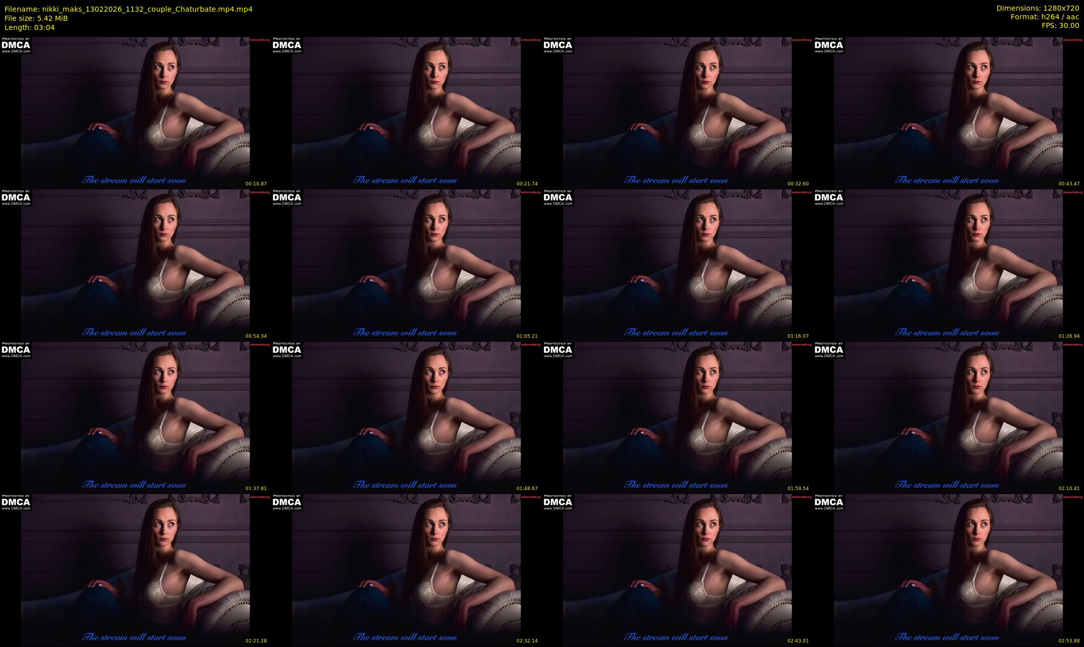 nikki_maks — 4 minute Chaturbate couple cam show recording, 720p, Feb 13, 2026