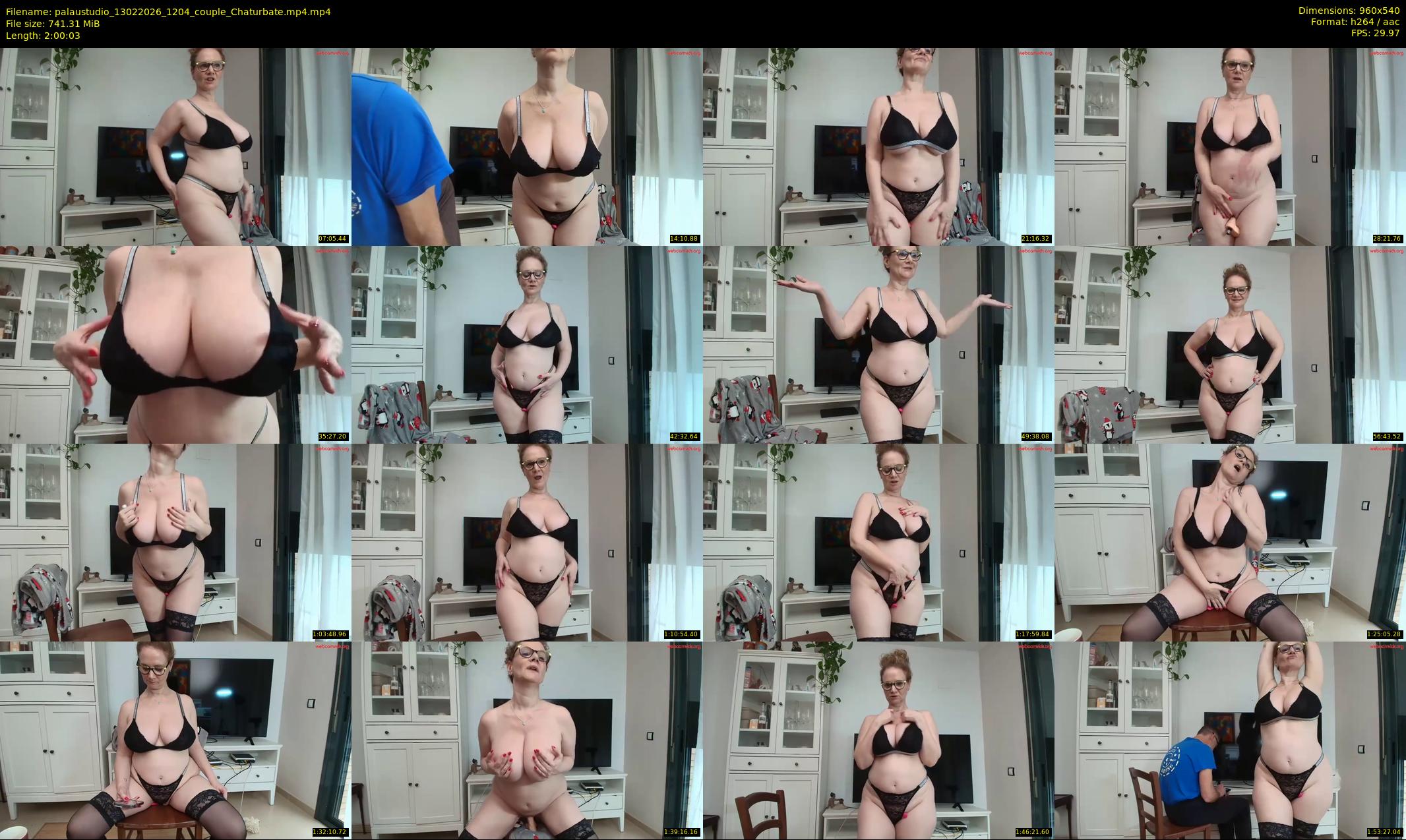 palaustudio — 121 minute Chaturbate female cam show recording, 480p, Feb 13, 2026