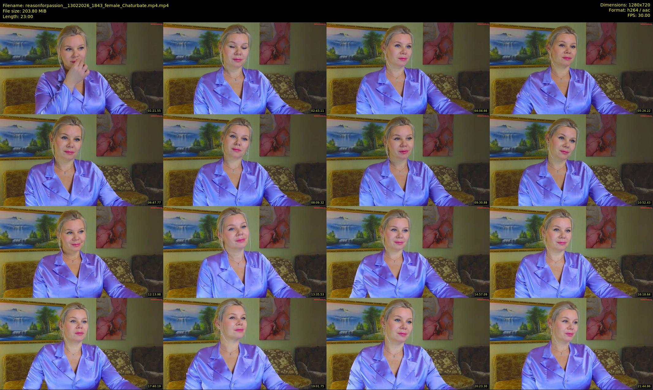 reasonforpassion_ — 23 minute Chaturbate female cam show recording, 720p, Feb 13, 2026