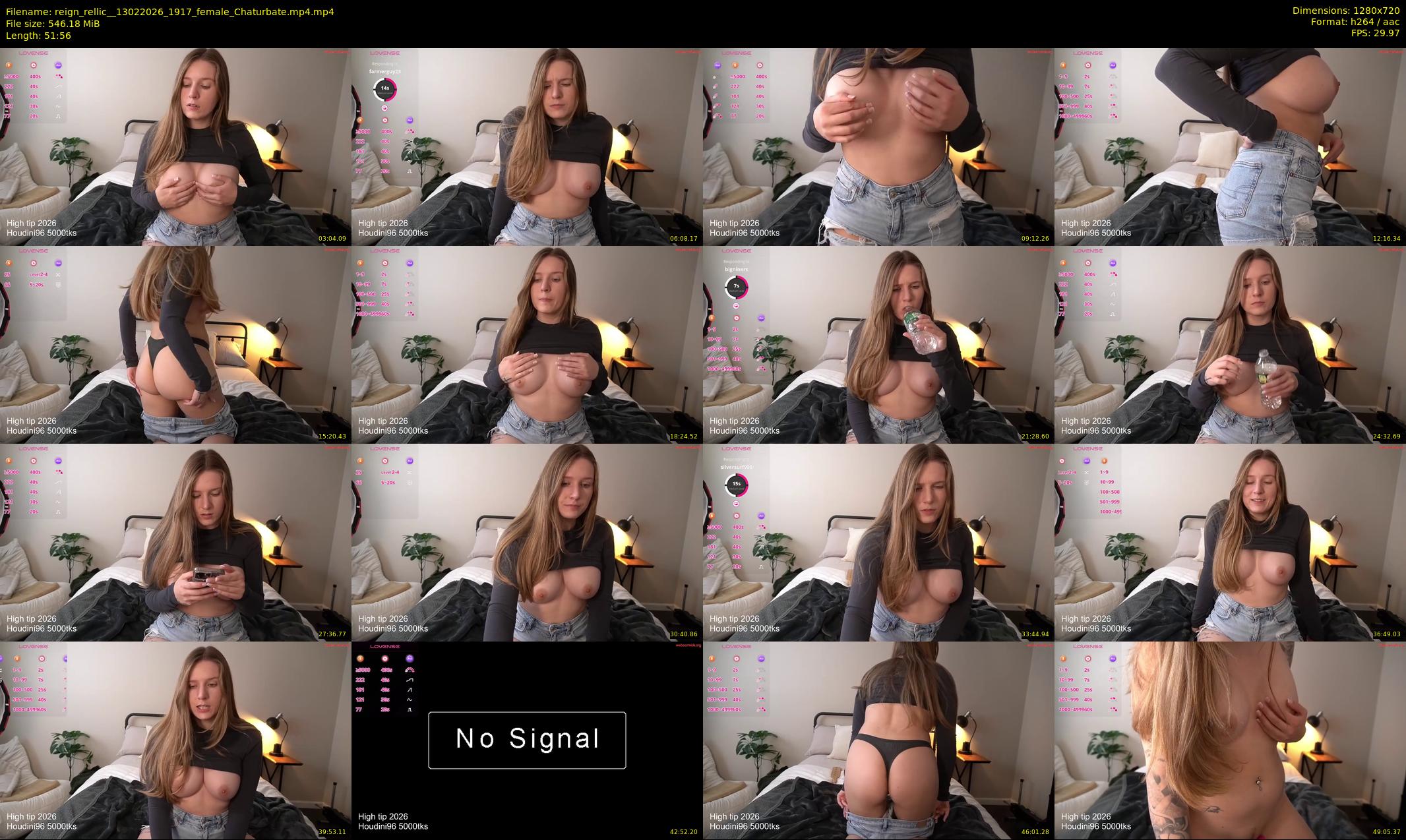 reign_rellic_ — 52 minute Chaturbate female cam show recording, 720p, Feb 13, 2026