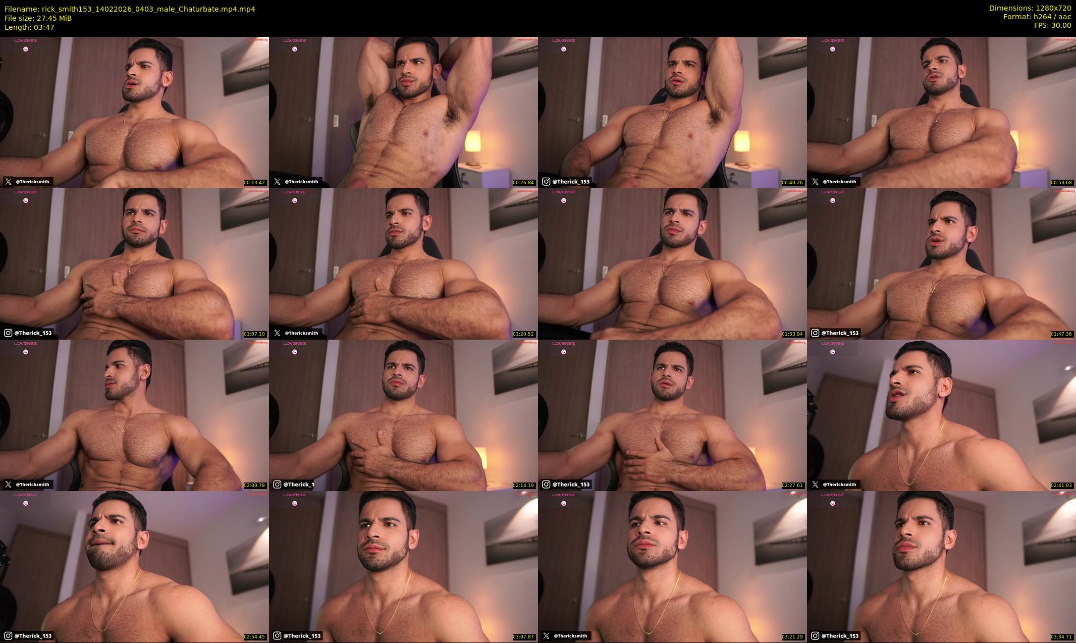 rick_smith153 — 4 minute Chaturbate male cam show recording, 720p, Feb 14, 2026